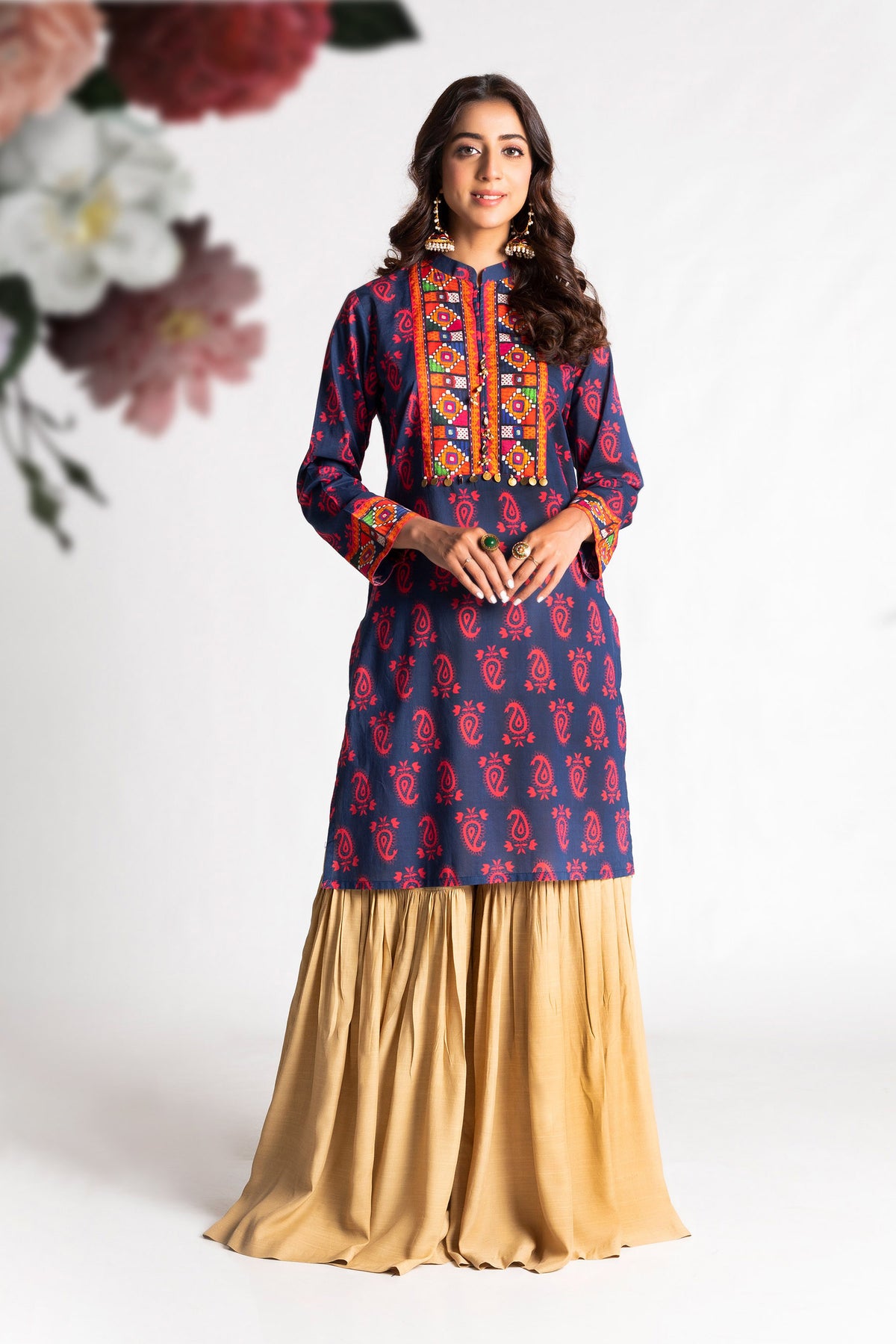 1 Piece Printed Lawn Top (TR0820)