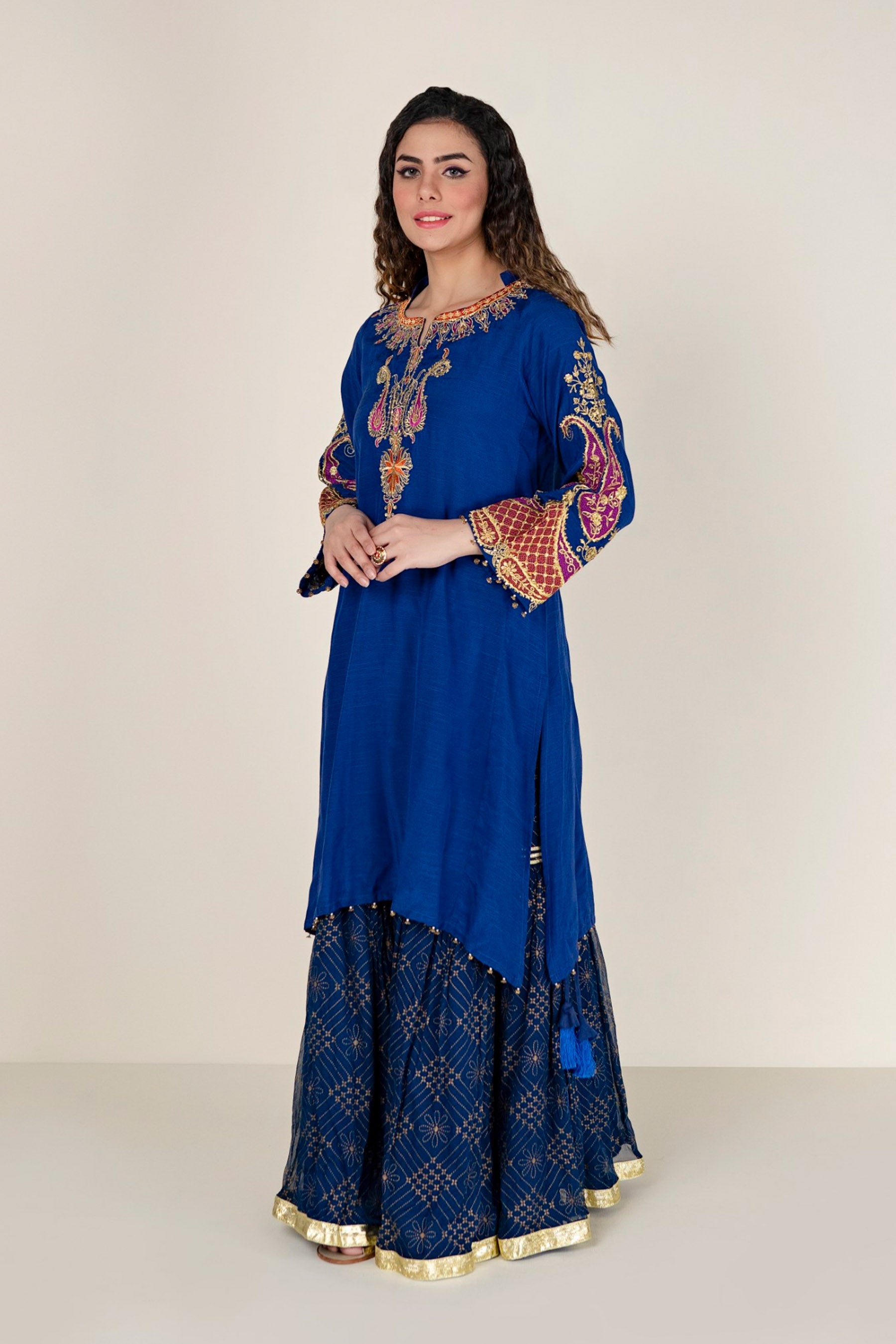 1 Piece Raw Silk Top (FR0510)