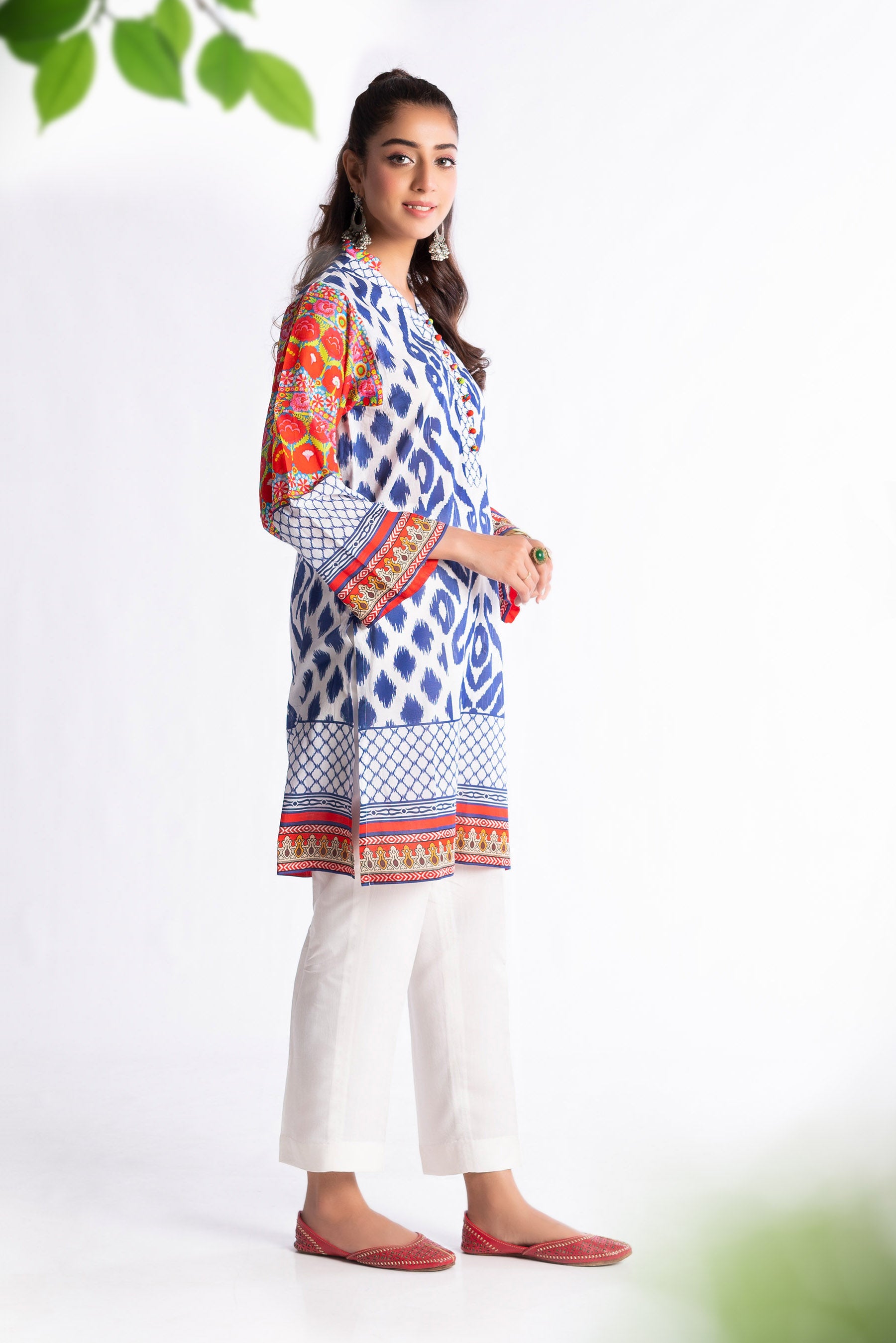 1 Piece Printed Lawn Top (TR0816)