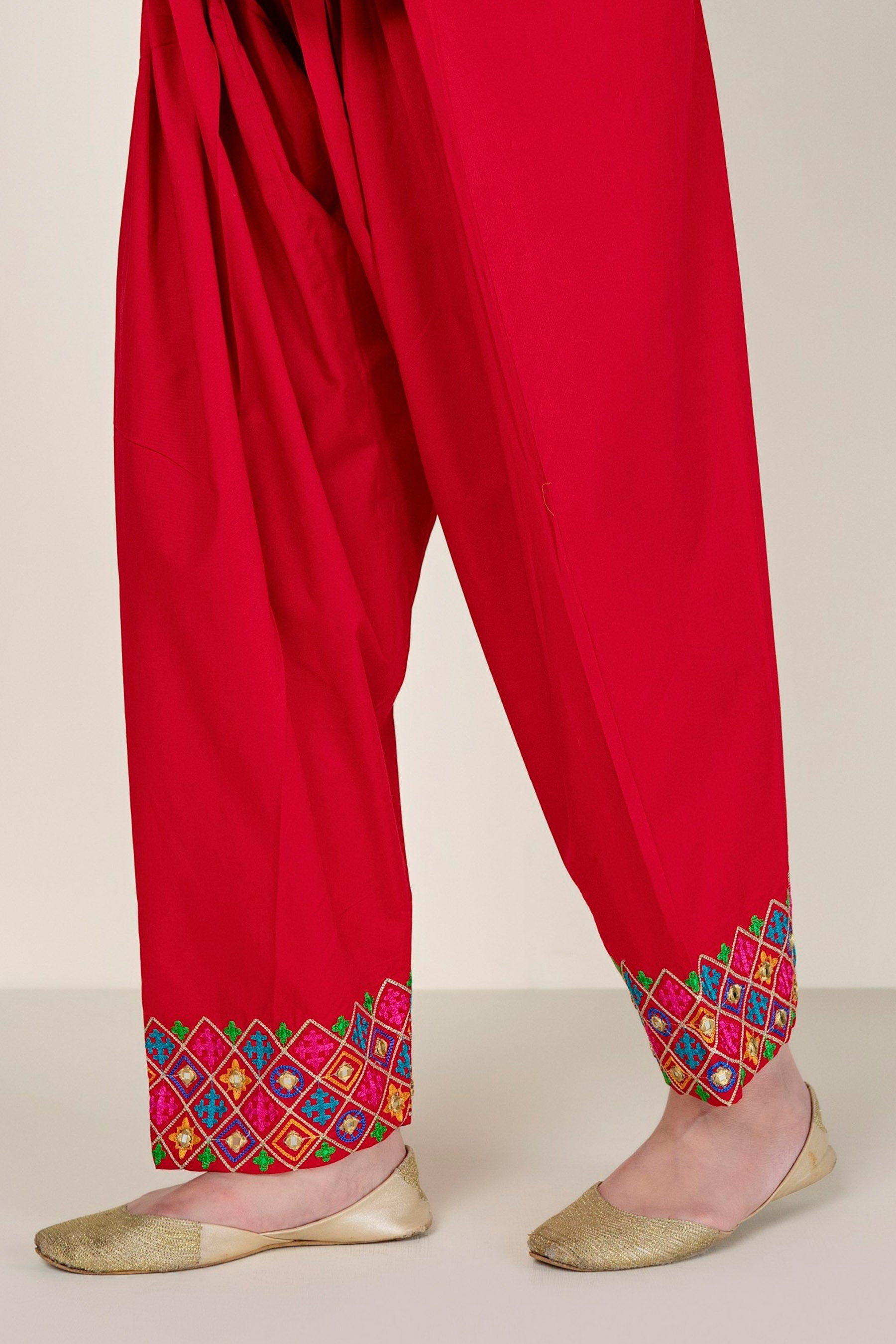 1 Piece Cambric Shalwar (CZ2268)