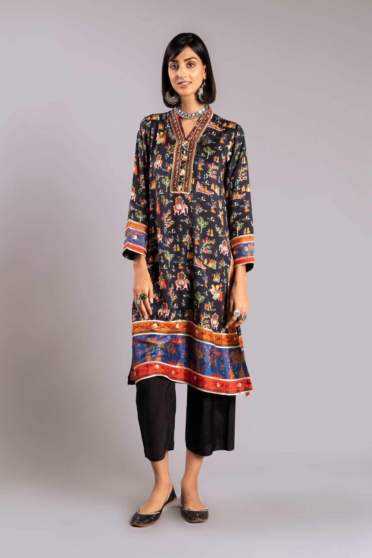 1 Piece Raw Silk Top (FR0784)