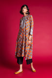 1 Piece Raw Silk Frock (FR0785)