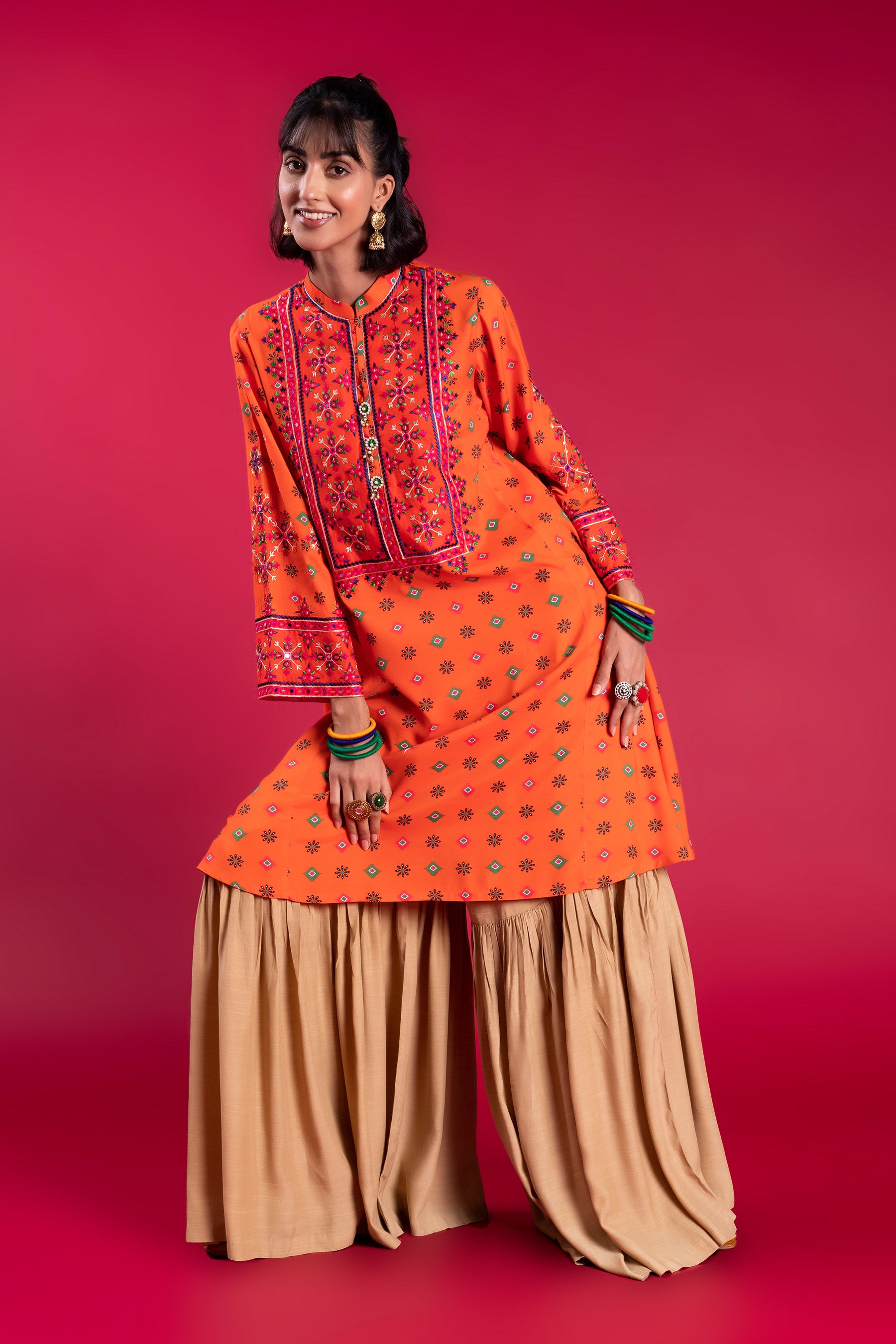 1 Piece Raw Silk Top (FR0778)