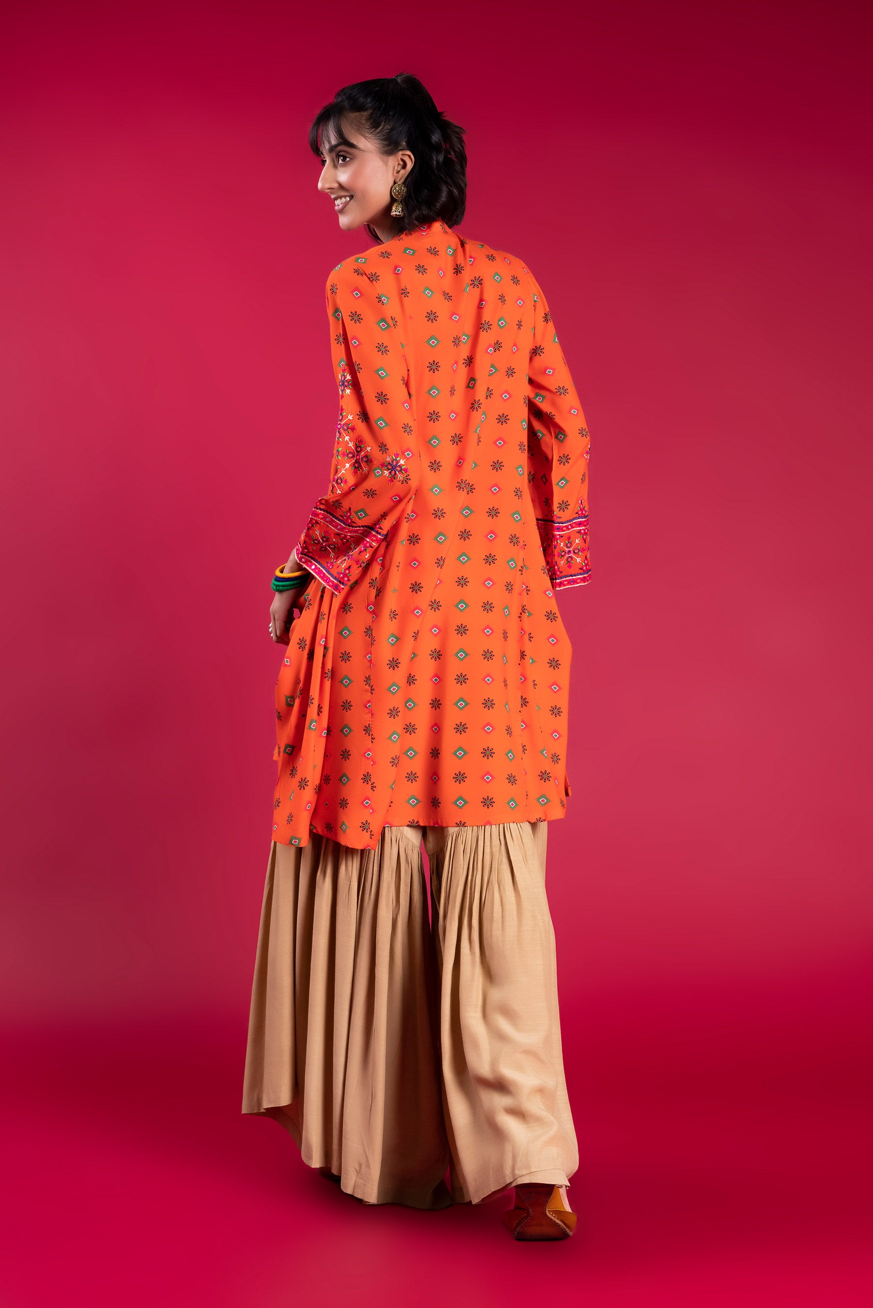 1 Piece Raw Silk Top (FR0778)