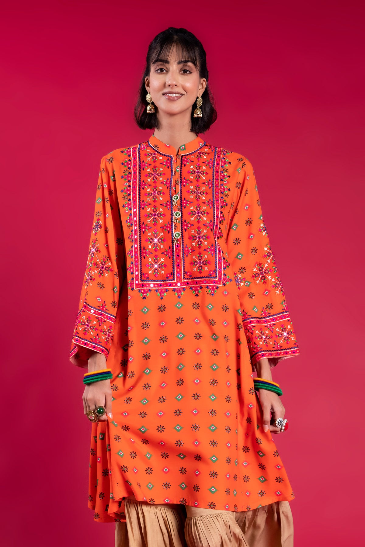 1 Piece Raw Silk Top (FR0778)