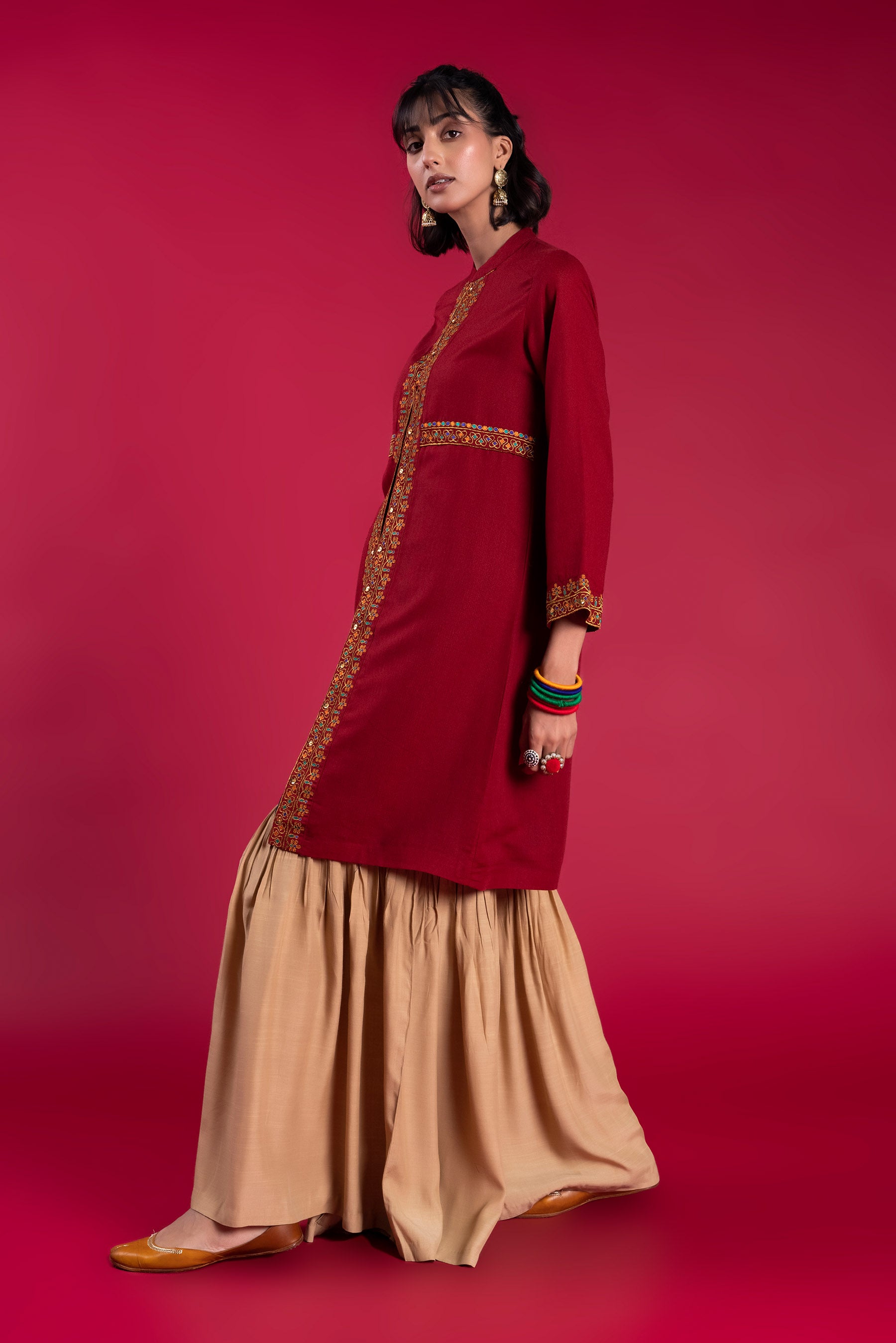 1 Piece Lawn Karandi Jacket (CR3109)