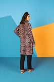 1 Piece Printed Linen Frock (TR0585)