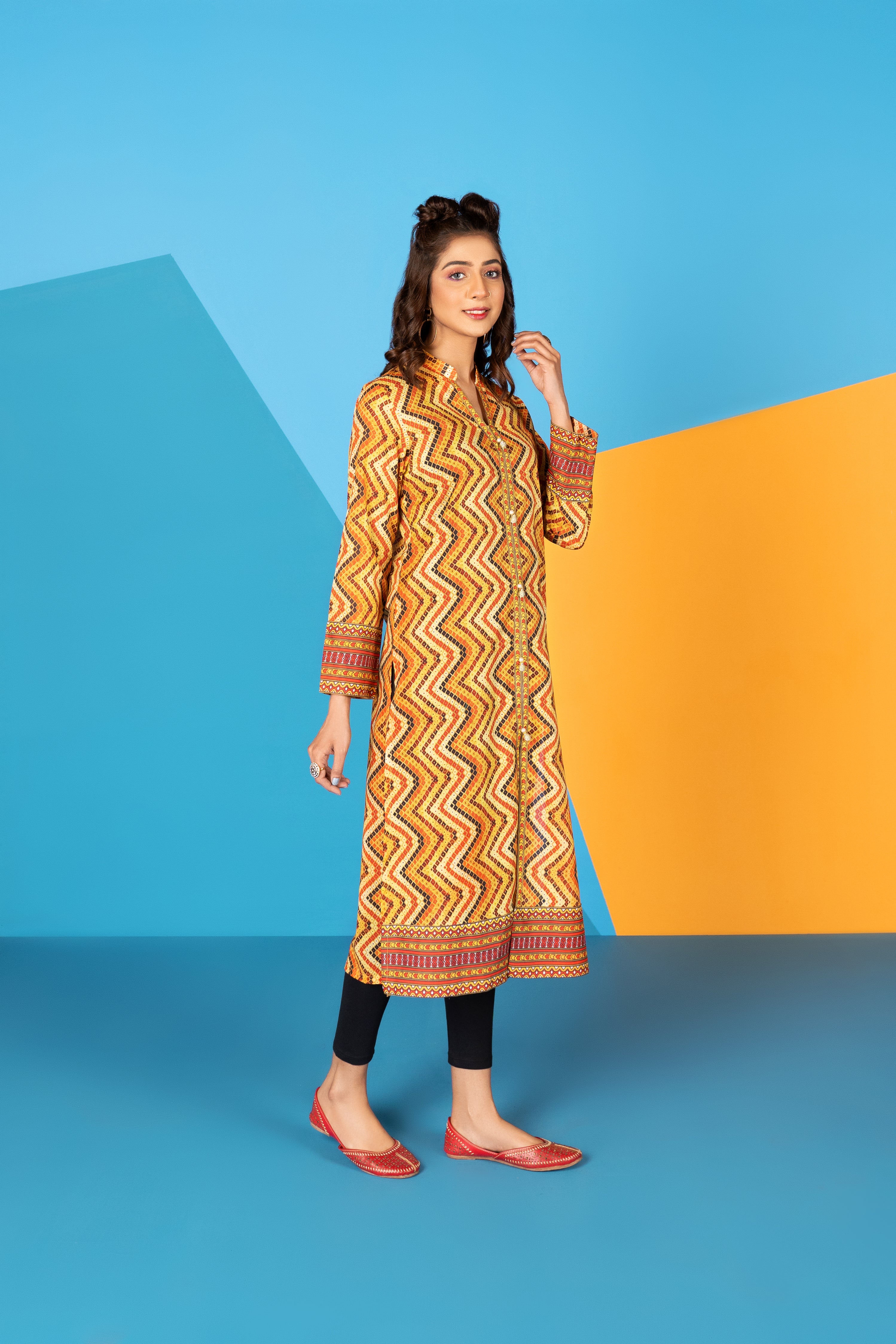 1 Piece Printed Lawn Top (TR0560)