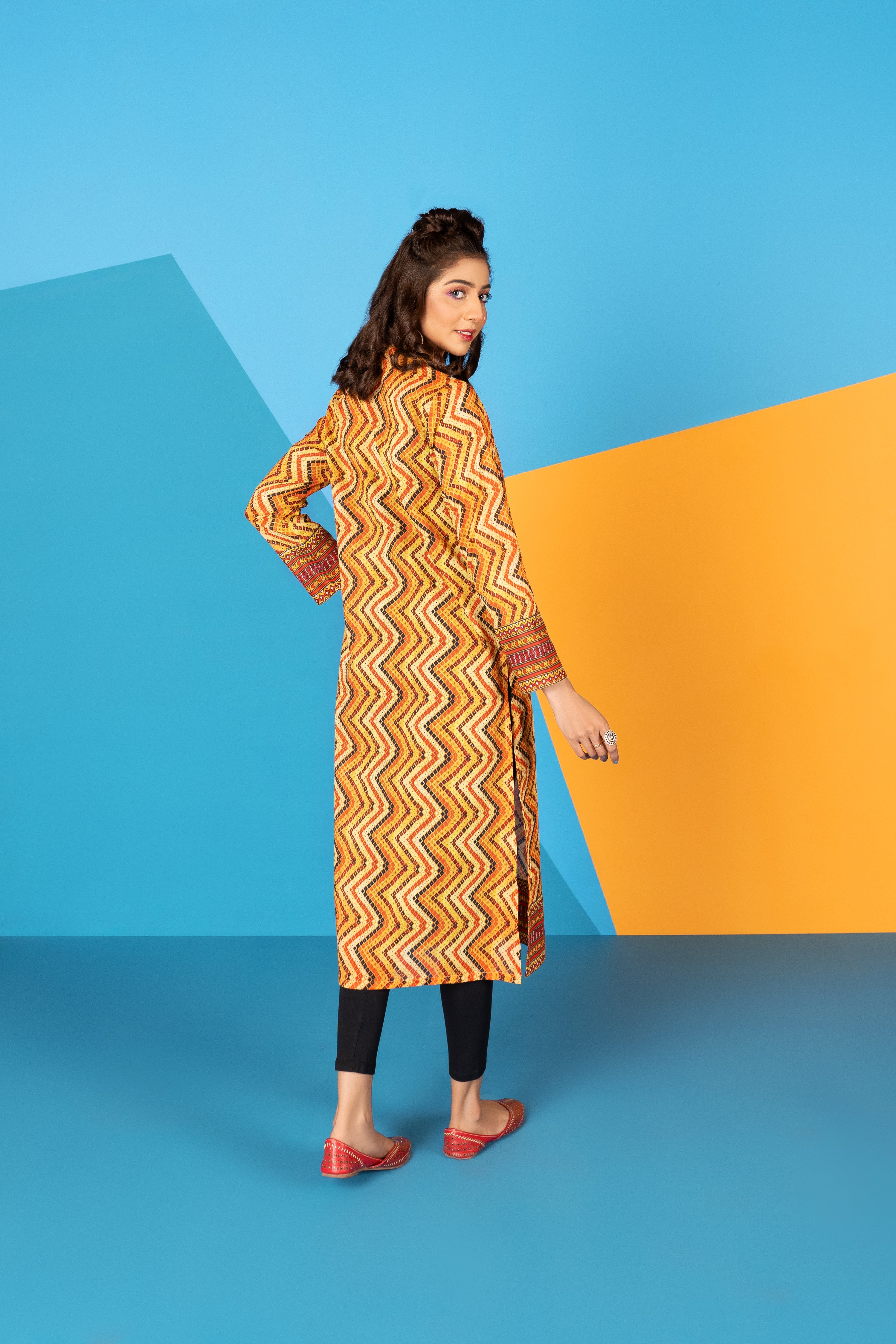 1 Piece Printed Lawn Top (TR0560)