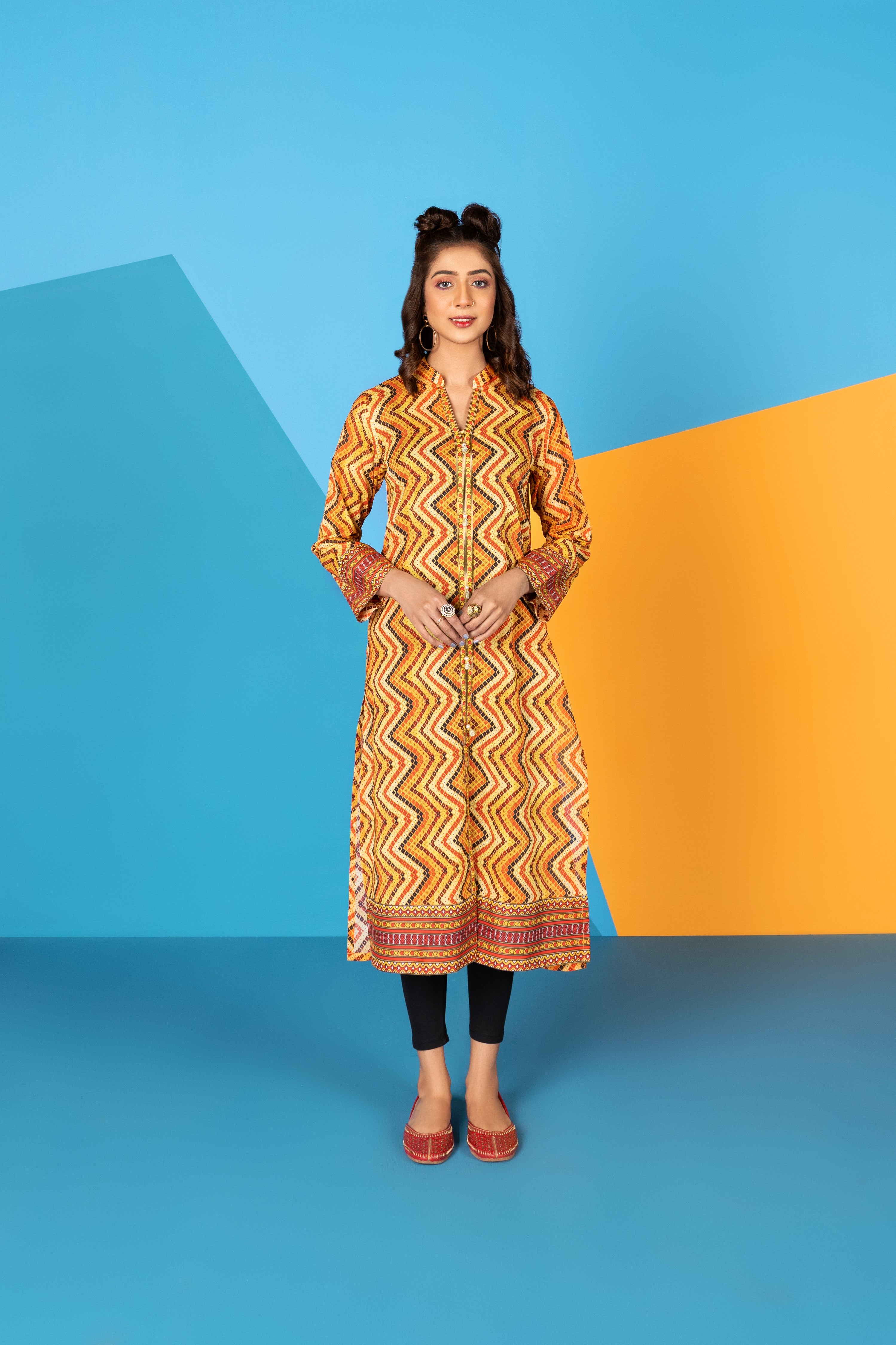 1 Piece Printed Lawn Top (TR0560)