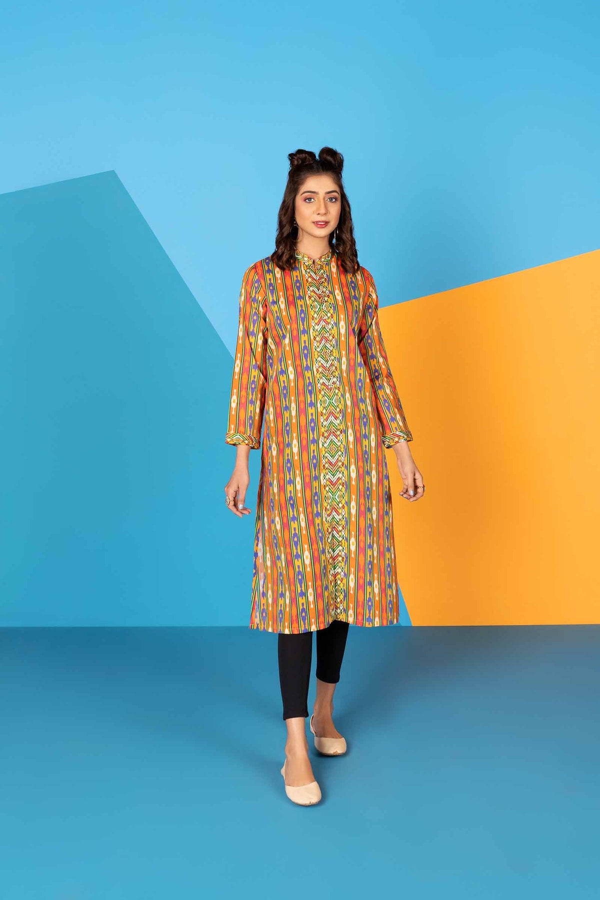 1 Piece Printed Lawn Shrug (TR0564)