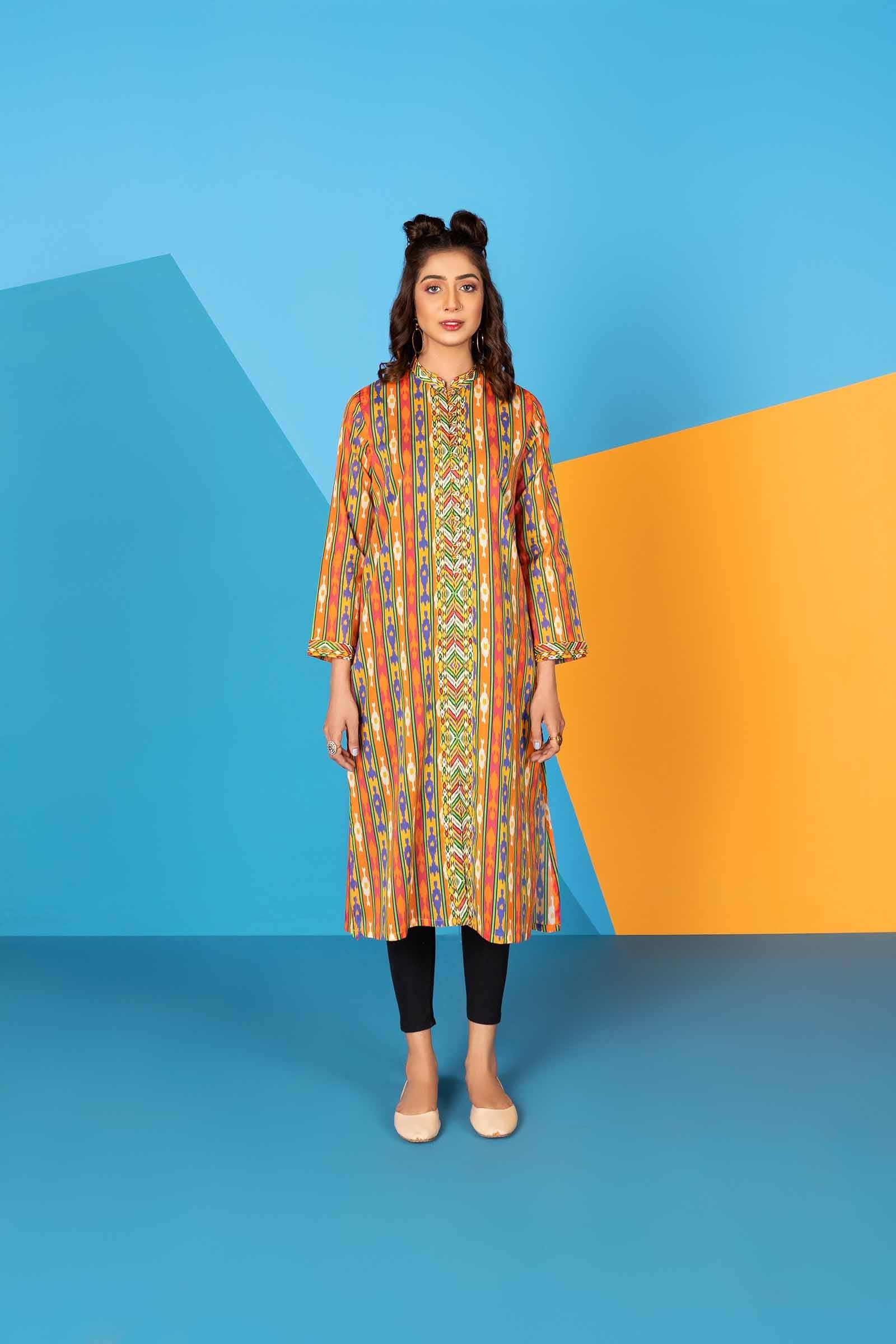 1 Piece Printed Lawn Shrug (TR0564)