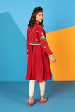 2 Piece Raw Silk Frock (FR0478)