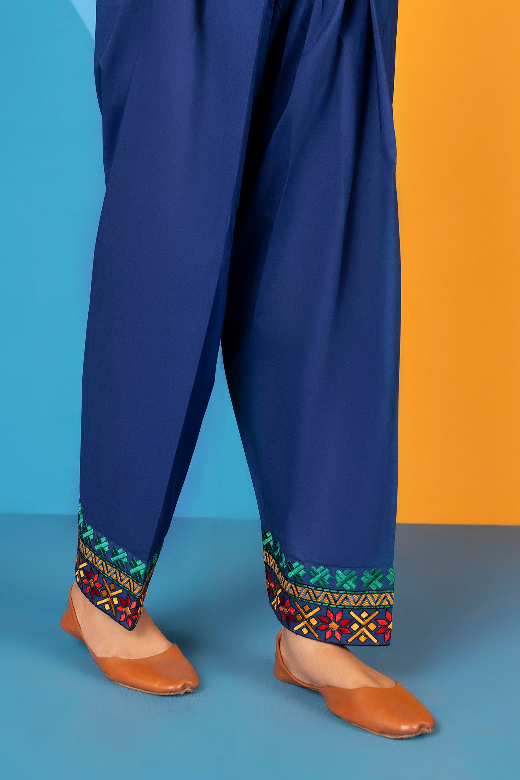 1 Piece Cambric Shalwar (CZ2207)