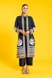 1 Piece Printed Slub Khaddar Shrug (TR0934)
