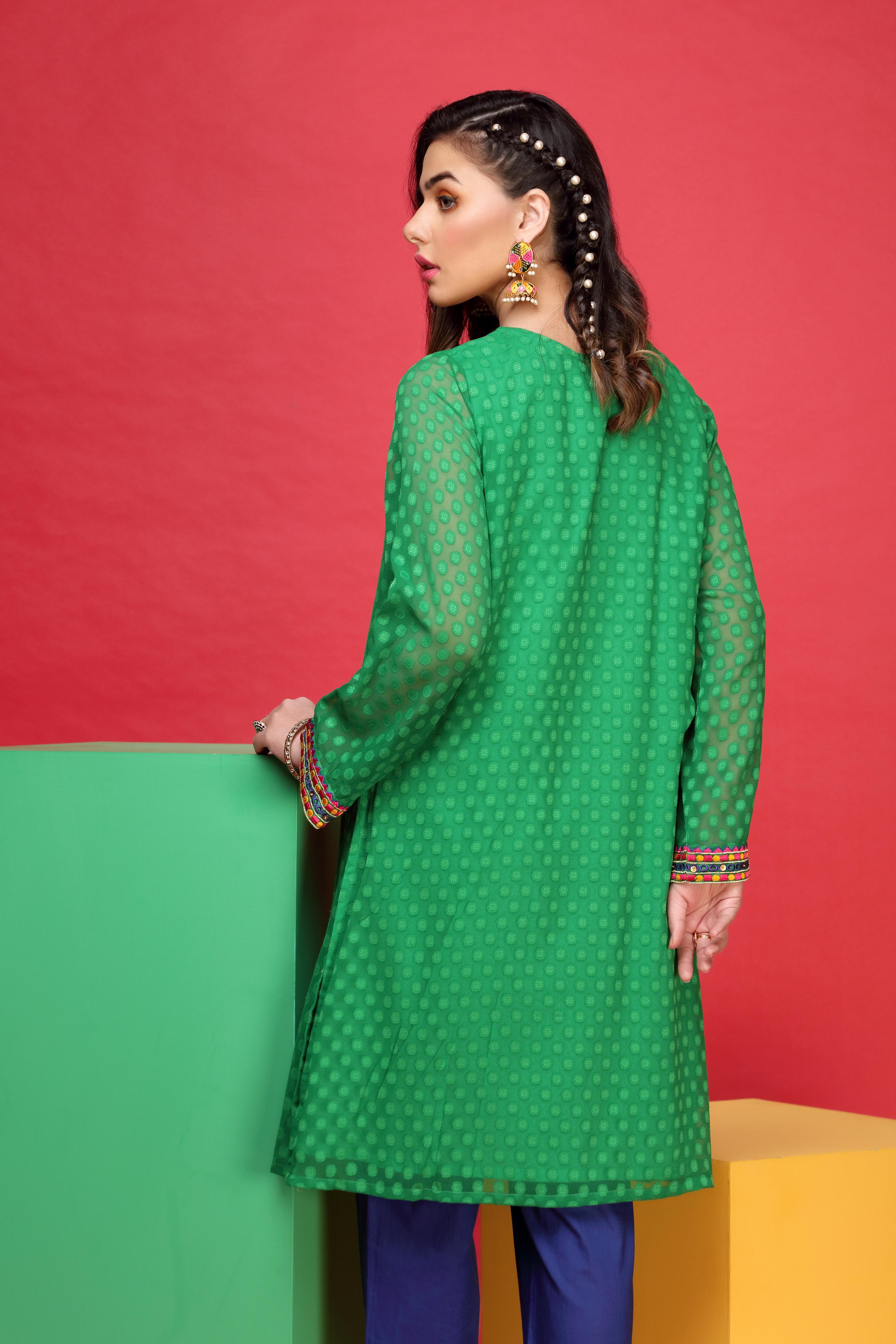 1 Piece Jacquard Top (FR0477)