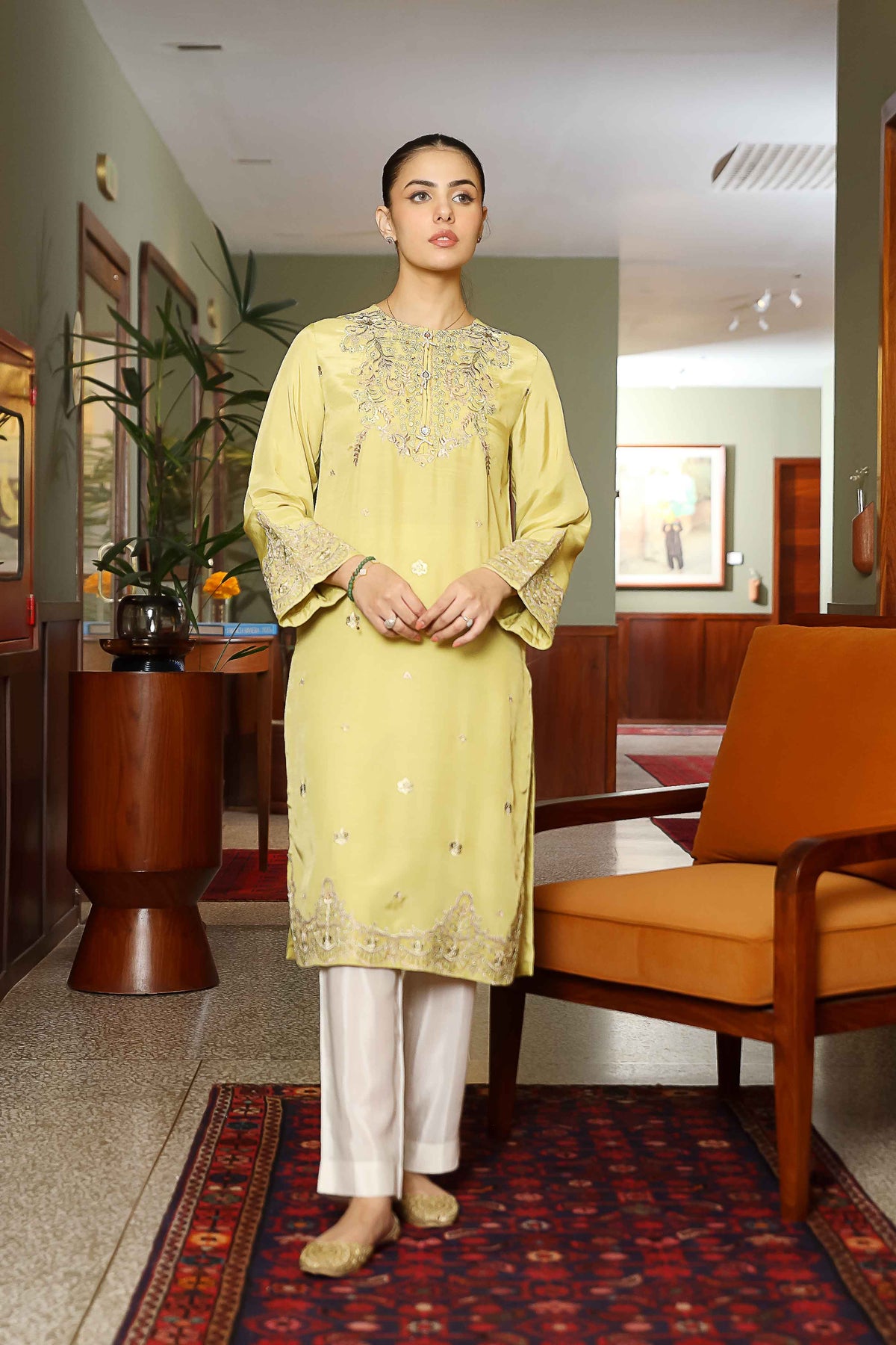 1 Piece Raw Silk Top (FR0924)