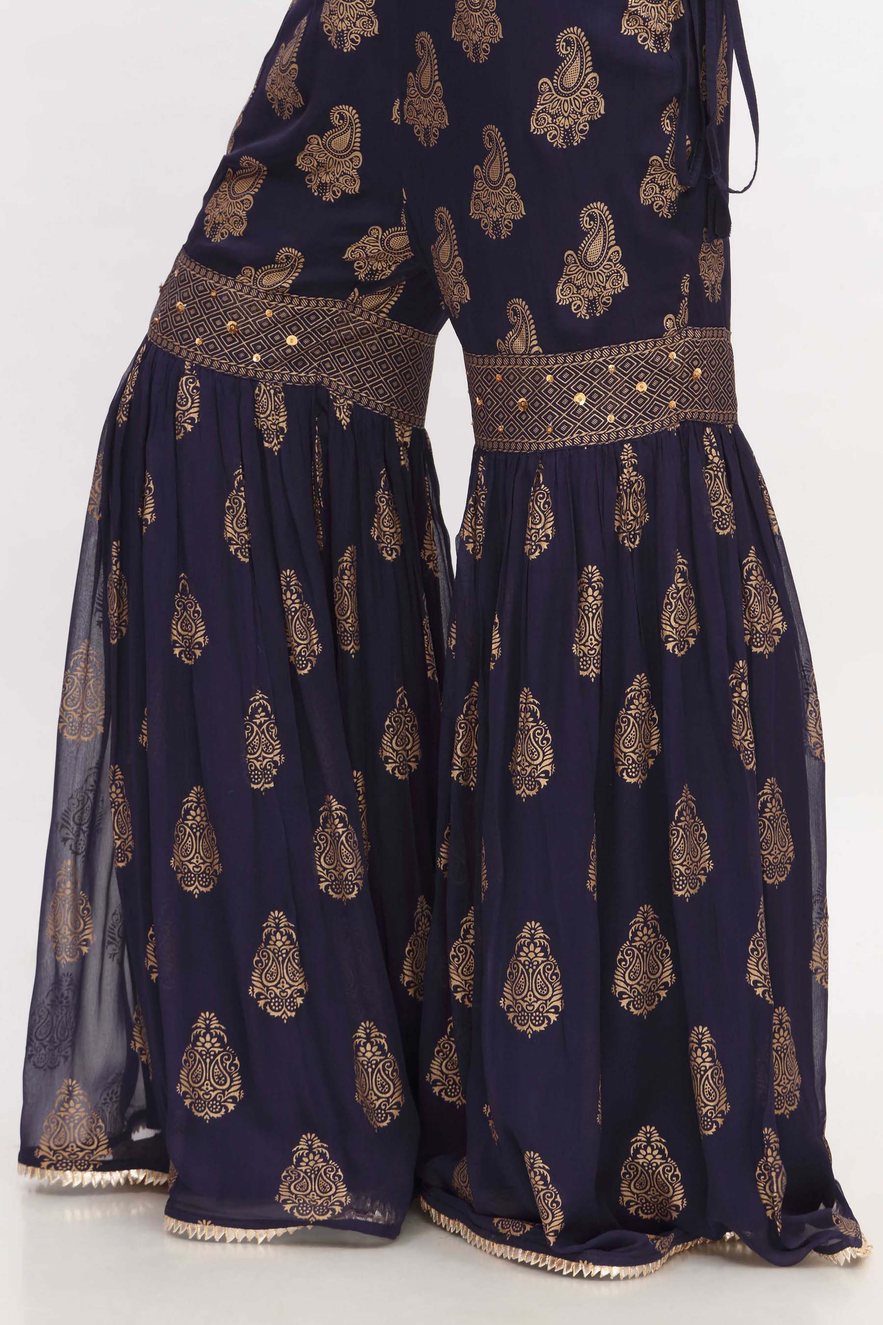 1 Piece Chiffon Sharara (FZ0746)