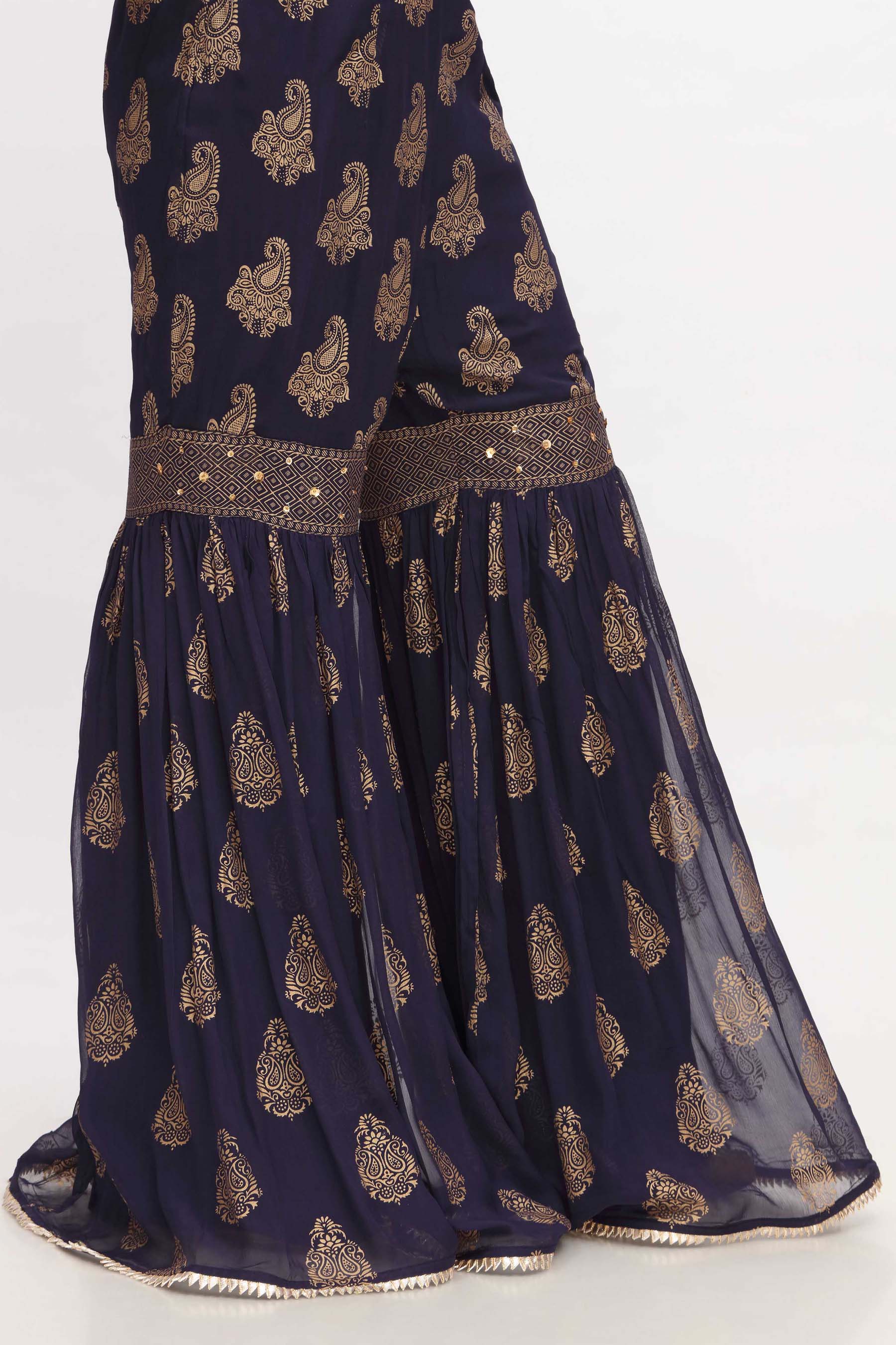 1 Piece Chiffon Sharara (FZ0746)