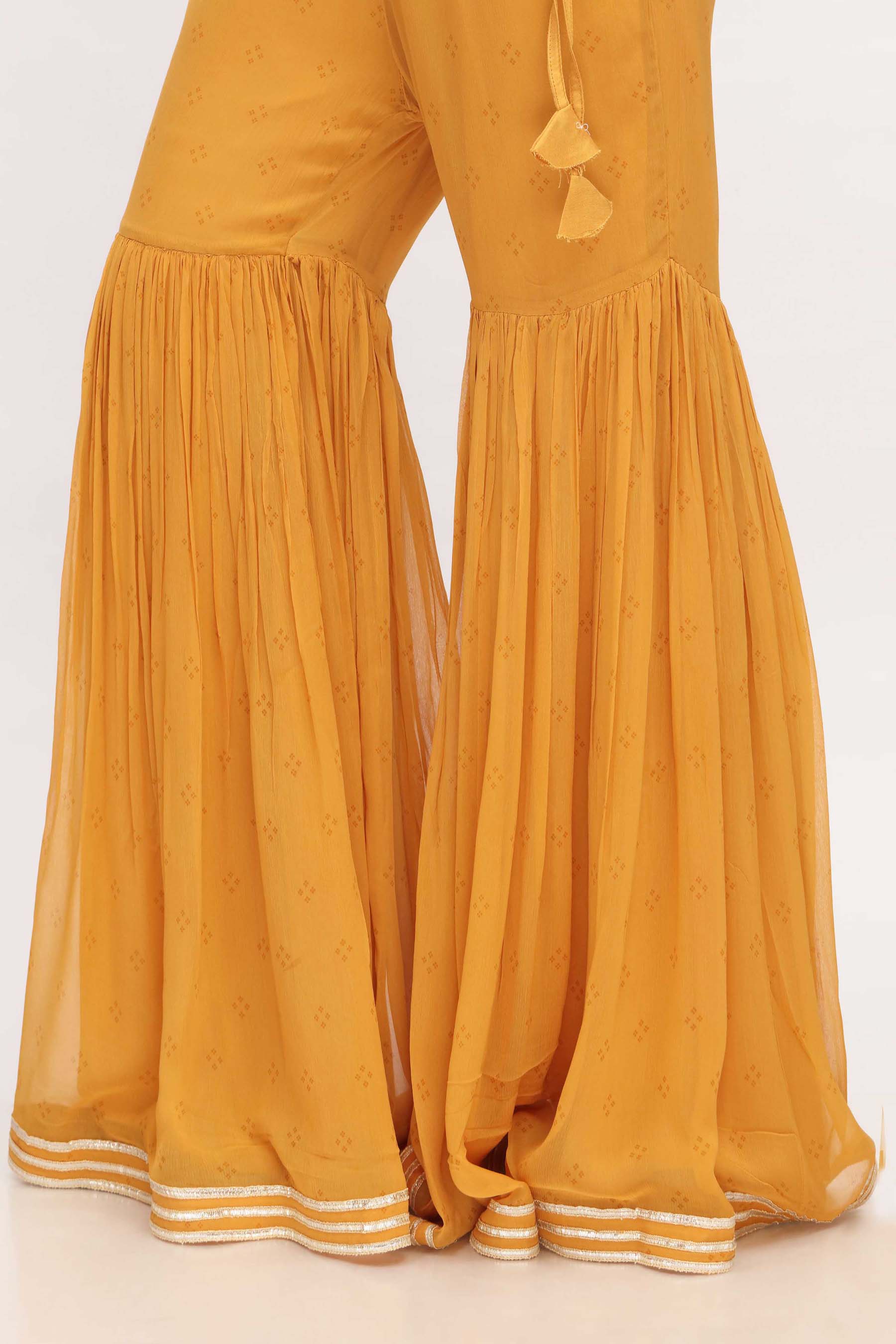 1 Piece Chiffon Gharara (FZ0747)