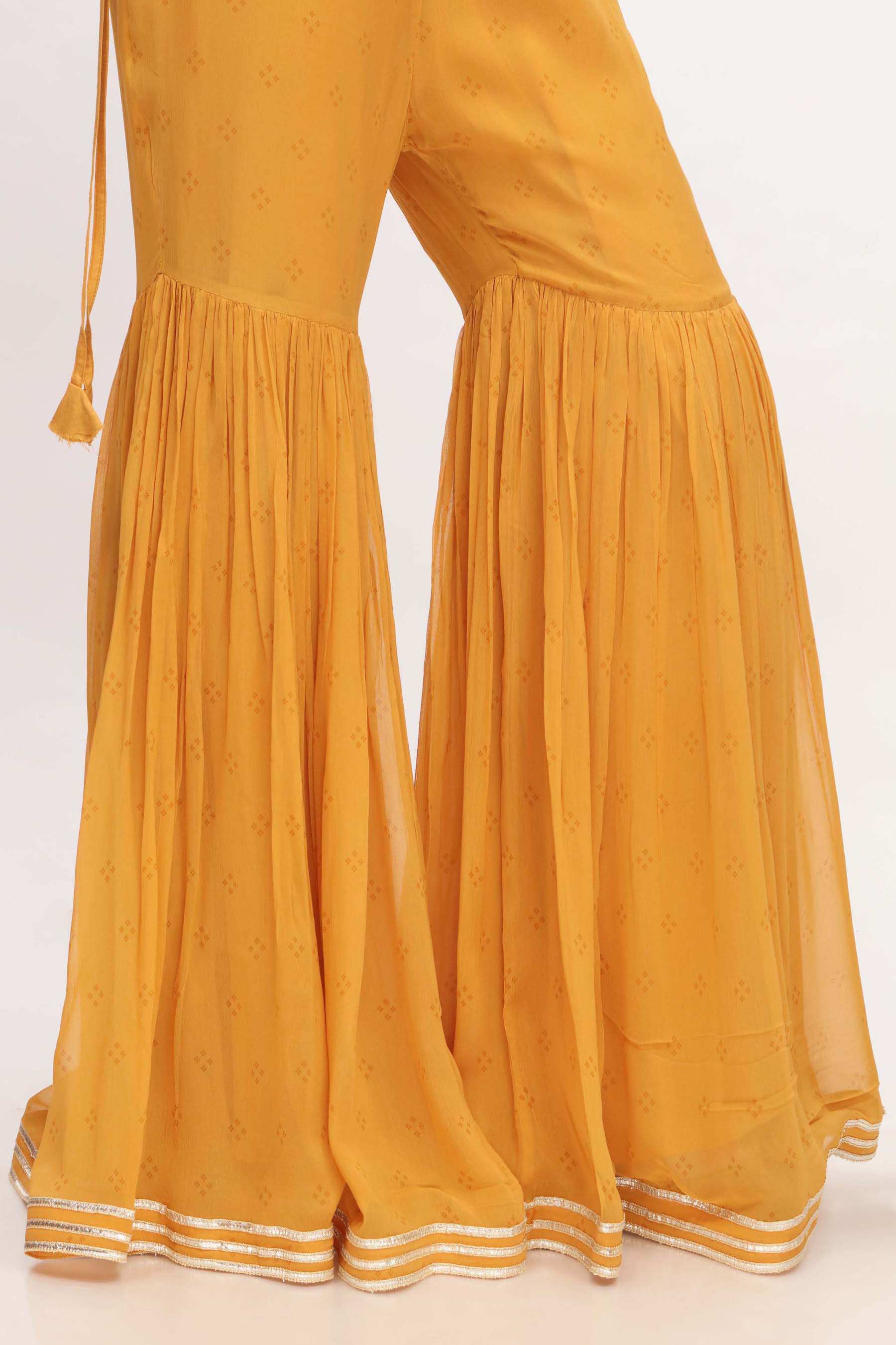 1 Piece Chiffon Gharara (FZ0747)