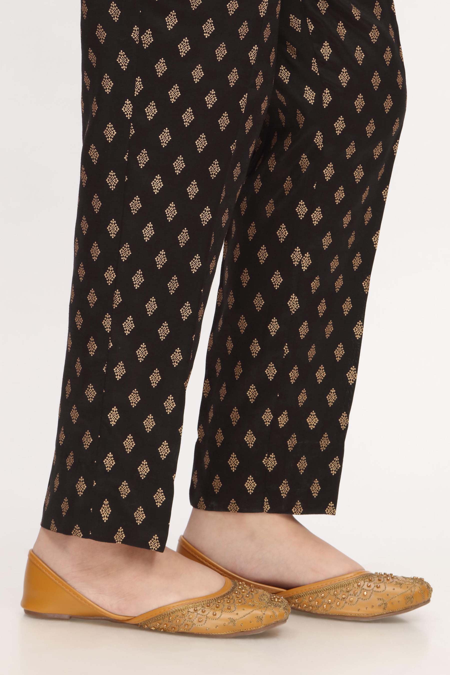 1 Piece Raw Silk Trouser (FZ0762)