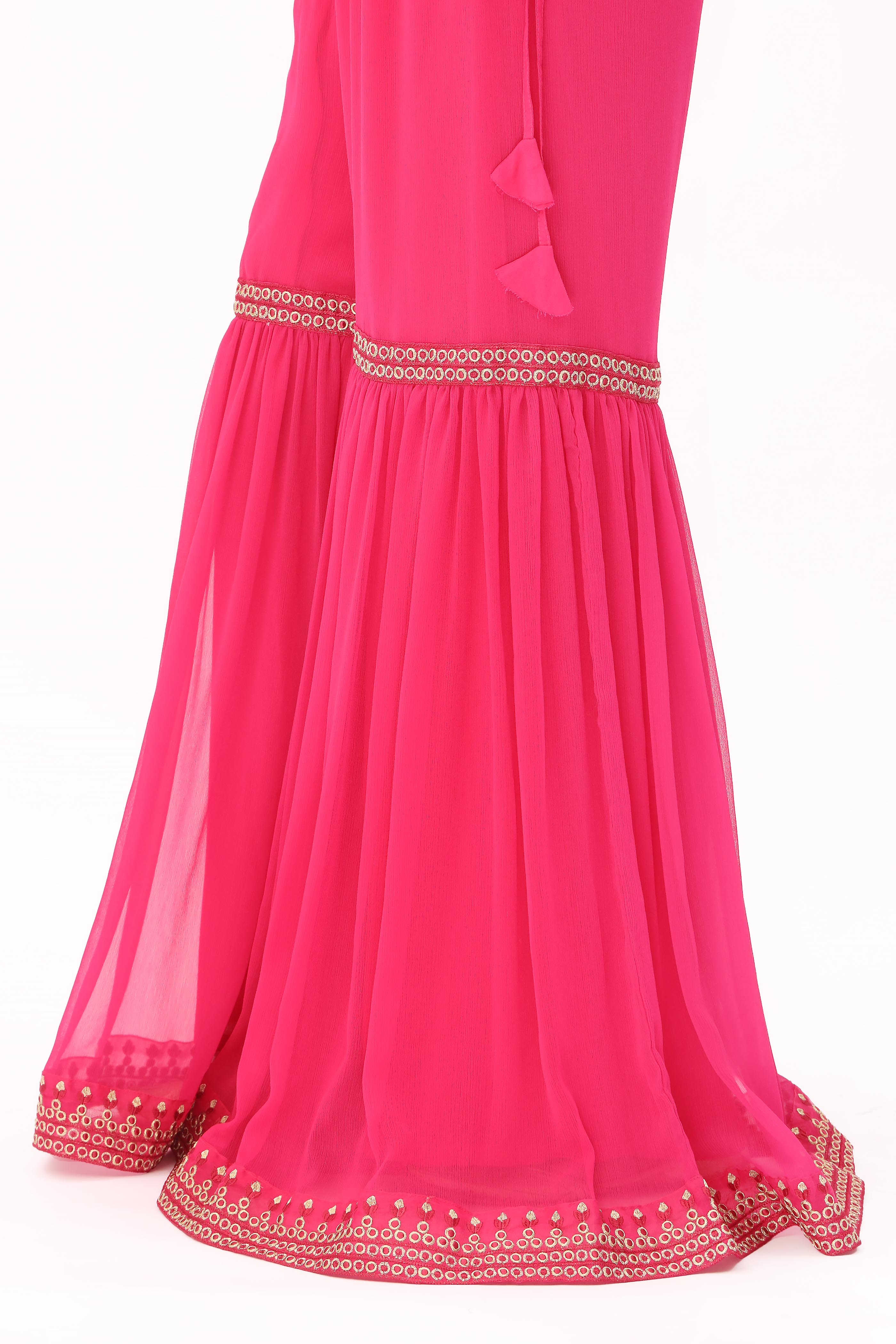 1 Piece Chiffon Gharara (FZ0818)