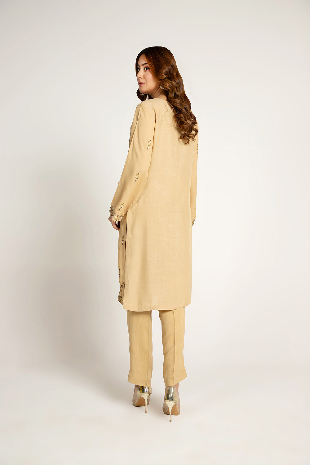 1 Piece Raw Silk Top (FR0899)