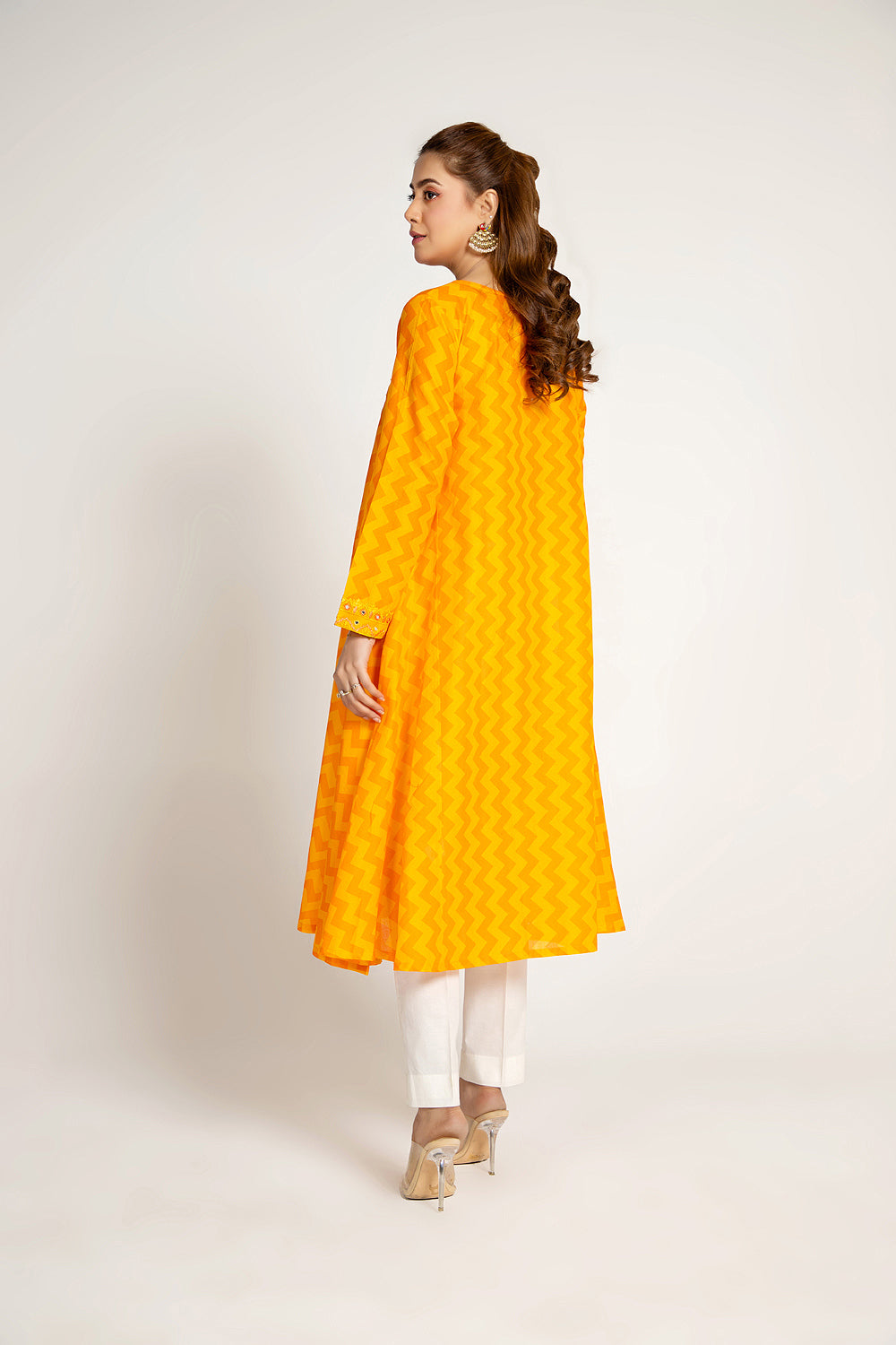 1 Piece Printed Lawn Frock (CR3239)