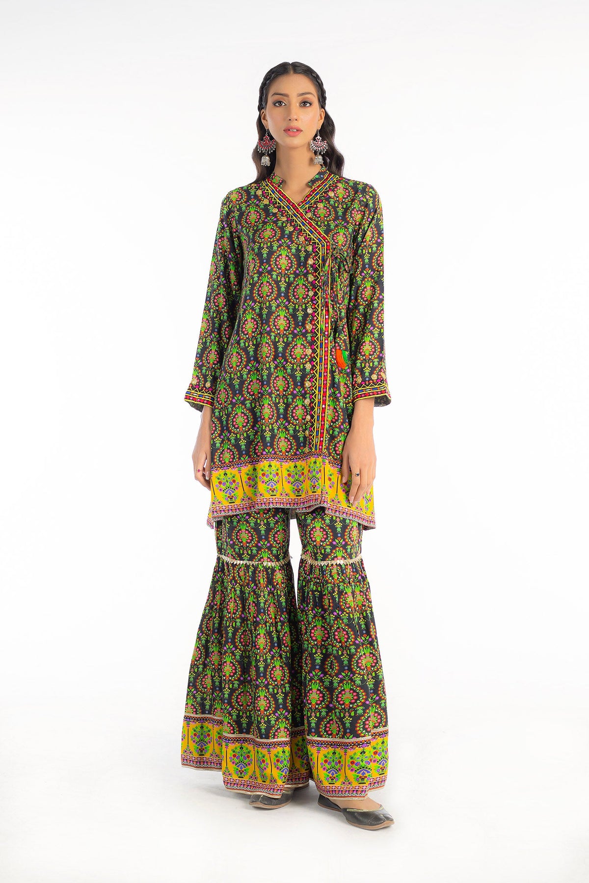 2 Piece Printed Lawn Suit (CR2781)