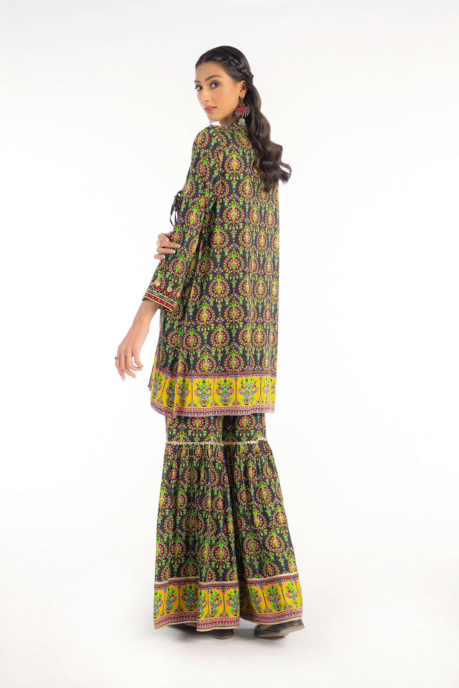 2 Piece Printed Lawn Suit (CR2781)