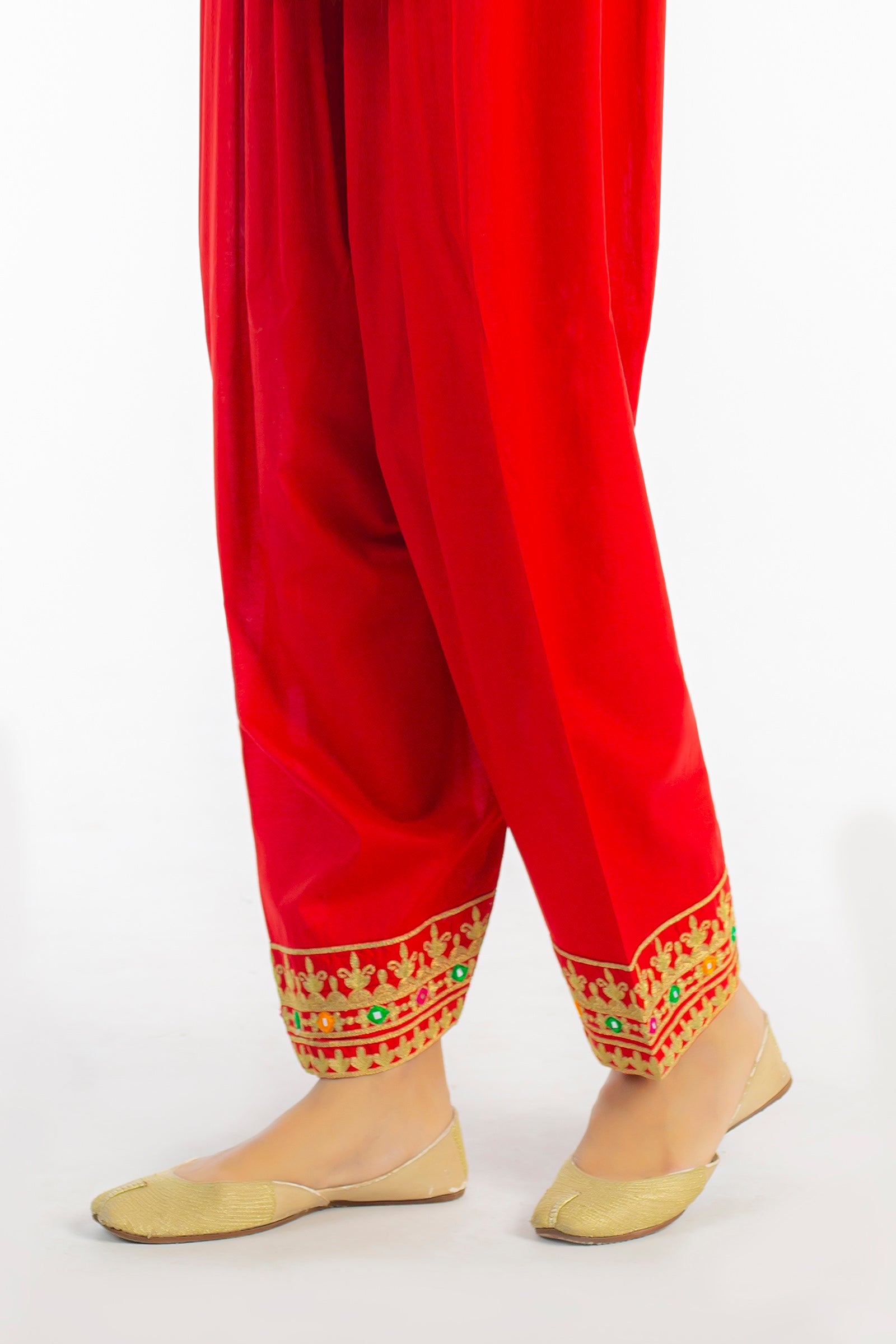 1 Piece Cambric Shalwar (CZ2525)