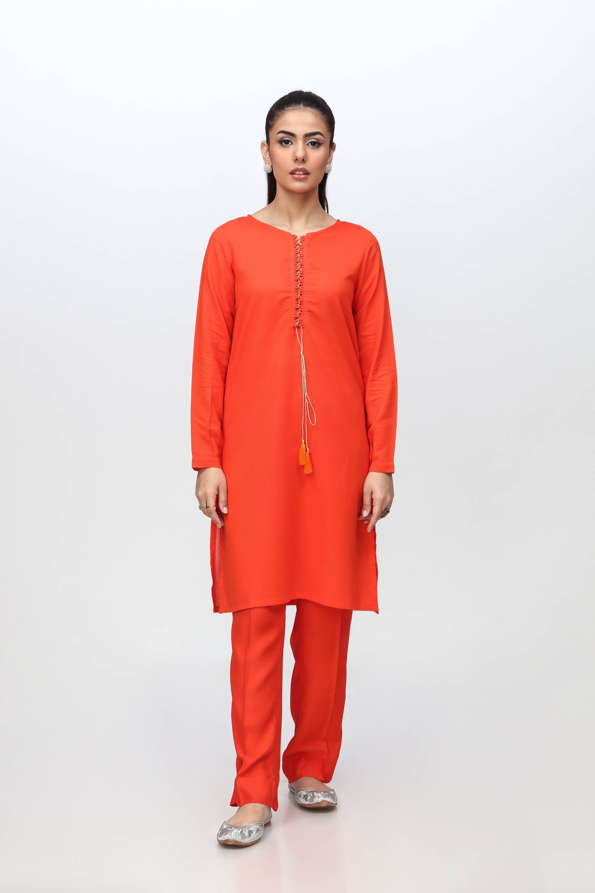 1 Piece Lawn Karandi Top (NR0394)