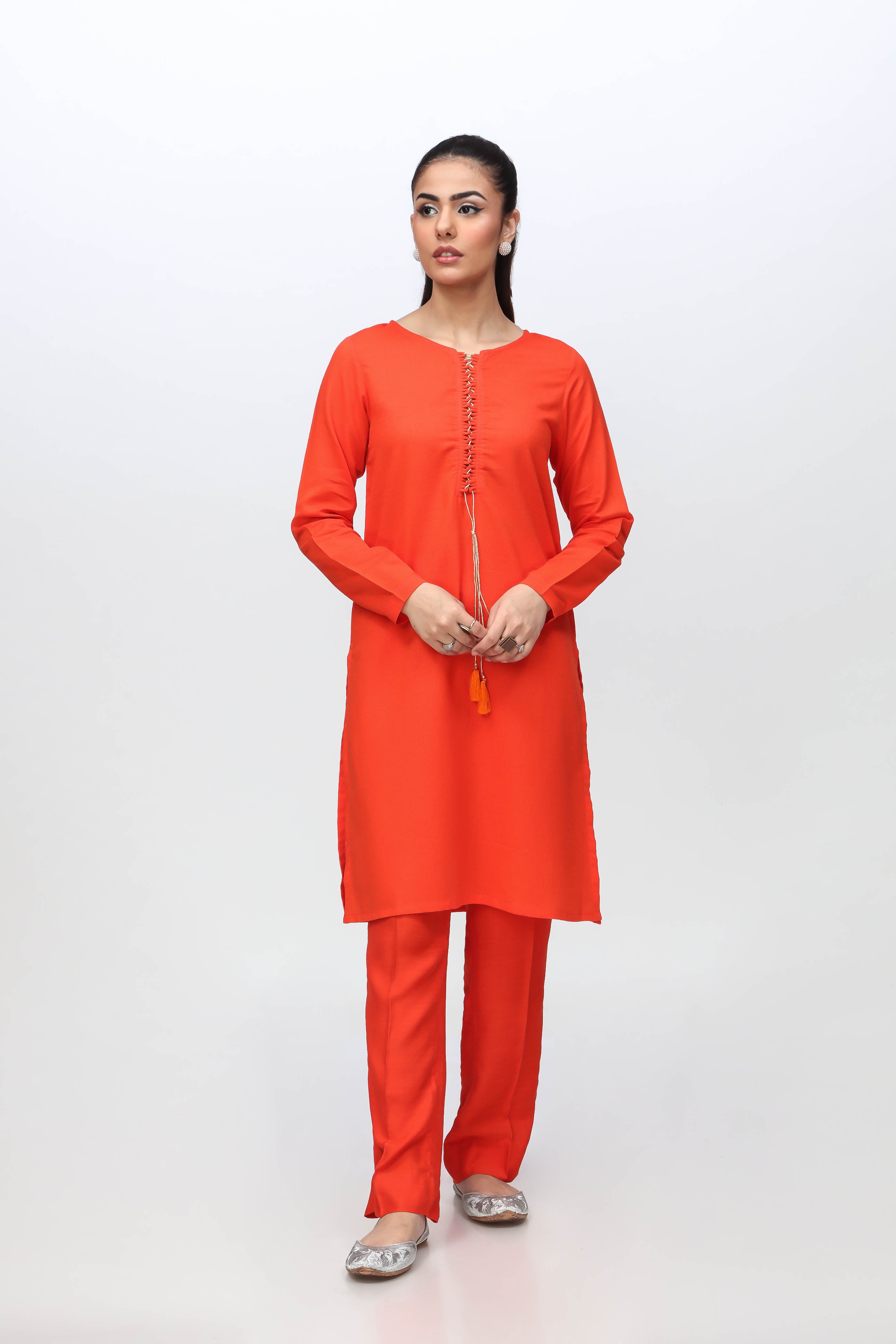 1 Piece Lawn Karandi Top (NR0394)