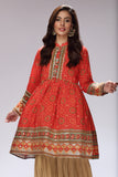 1 Piece Raw Silk Frock (FR0753)