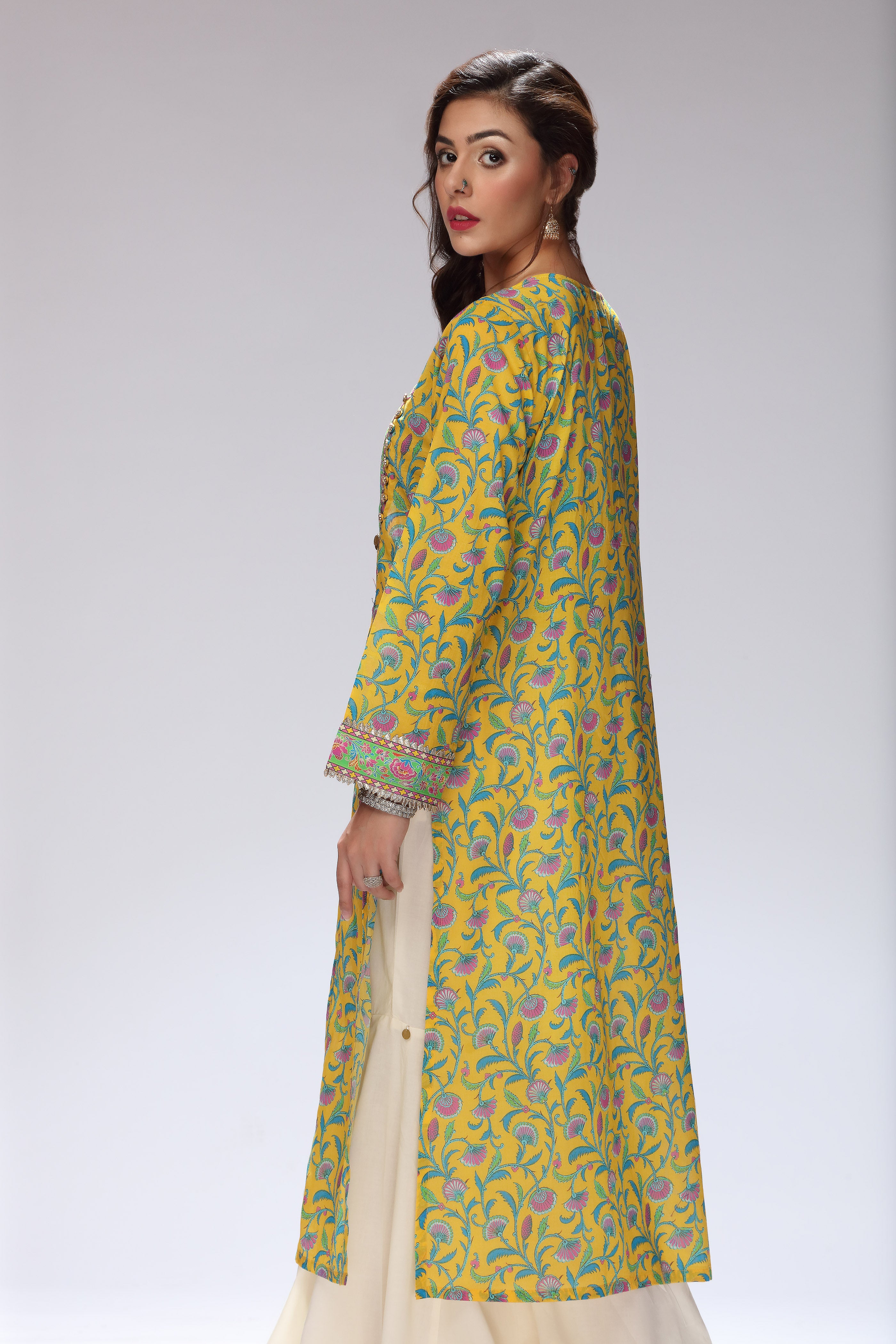 1 Piece Printed Lawn Top (TR0840)