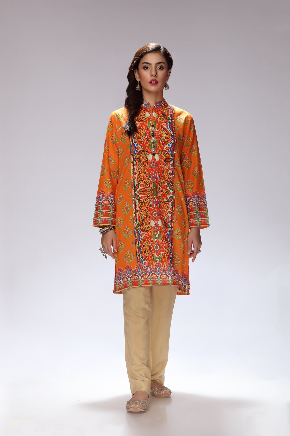 1 Piece Printed Lawn Top (TR0841)