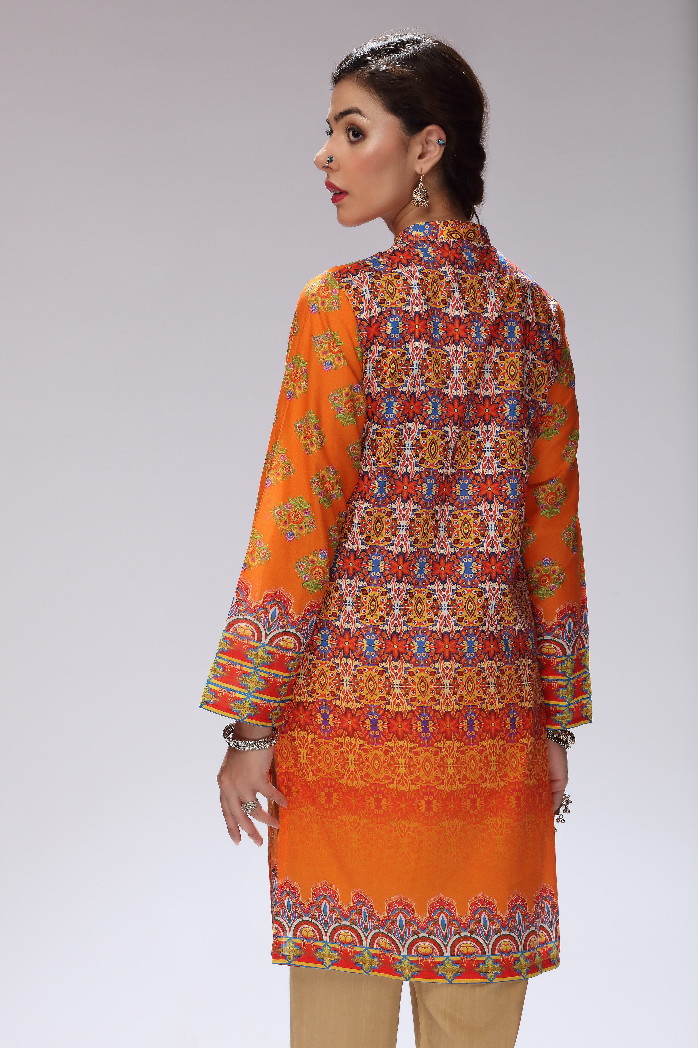 1 Piece Printed Lawn Top (TR0841)