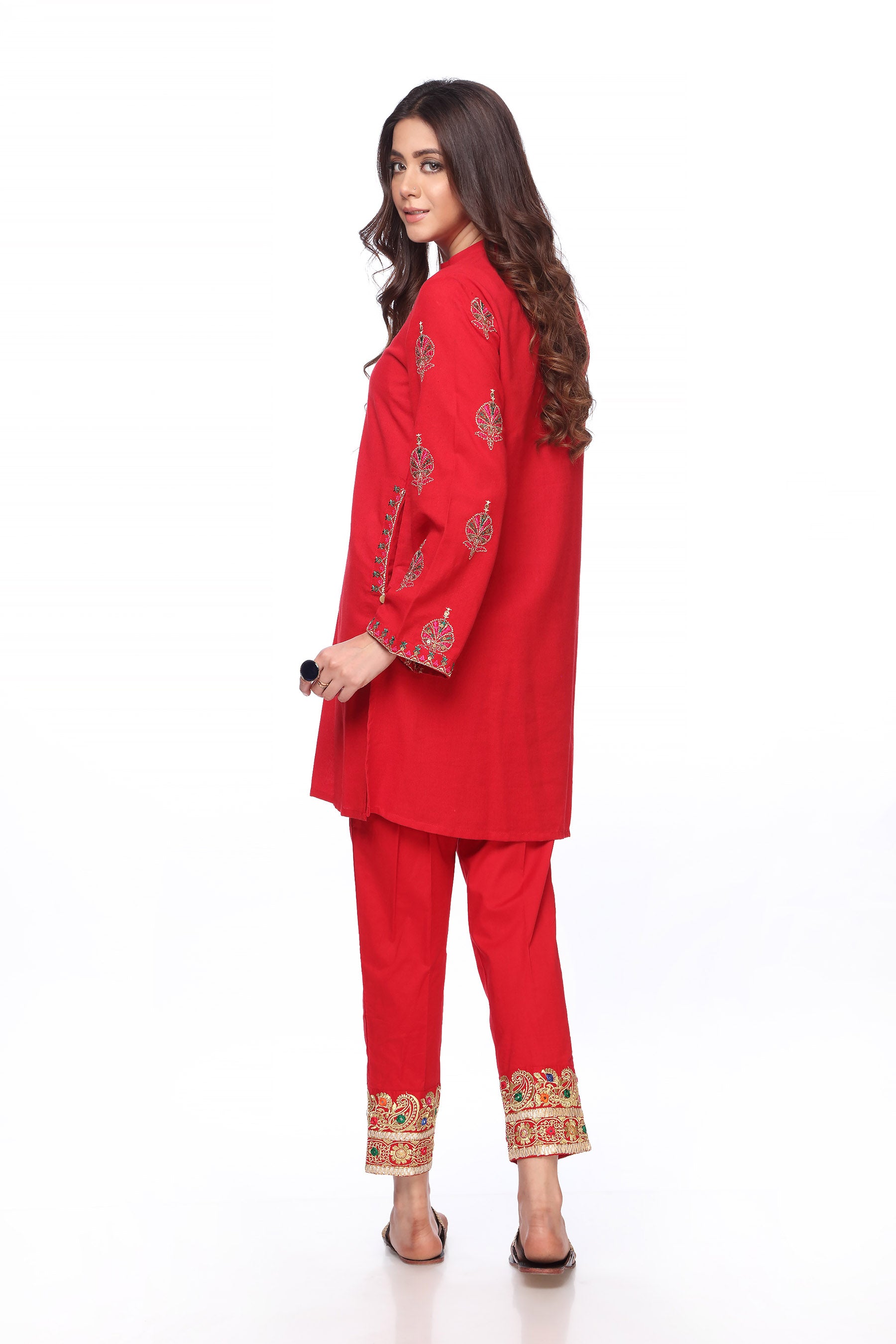 1 Piece Lawn Karandi Top (CR2596)