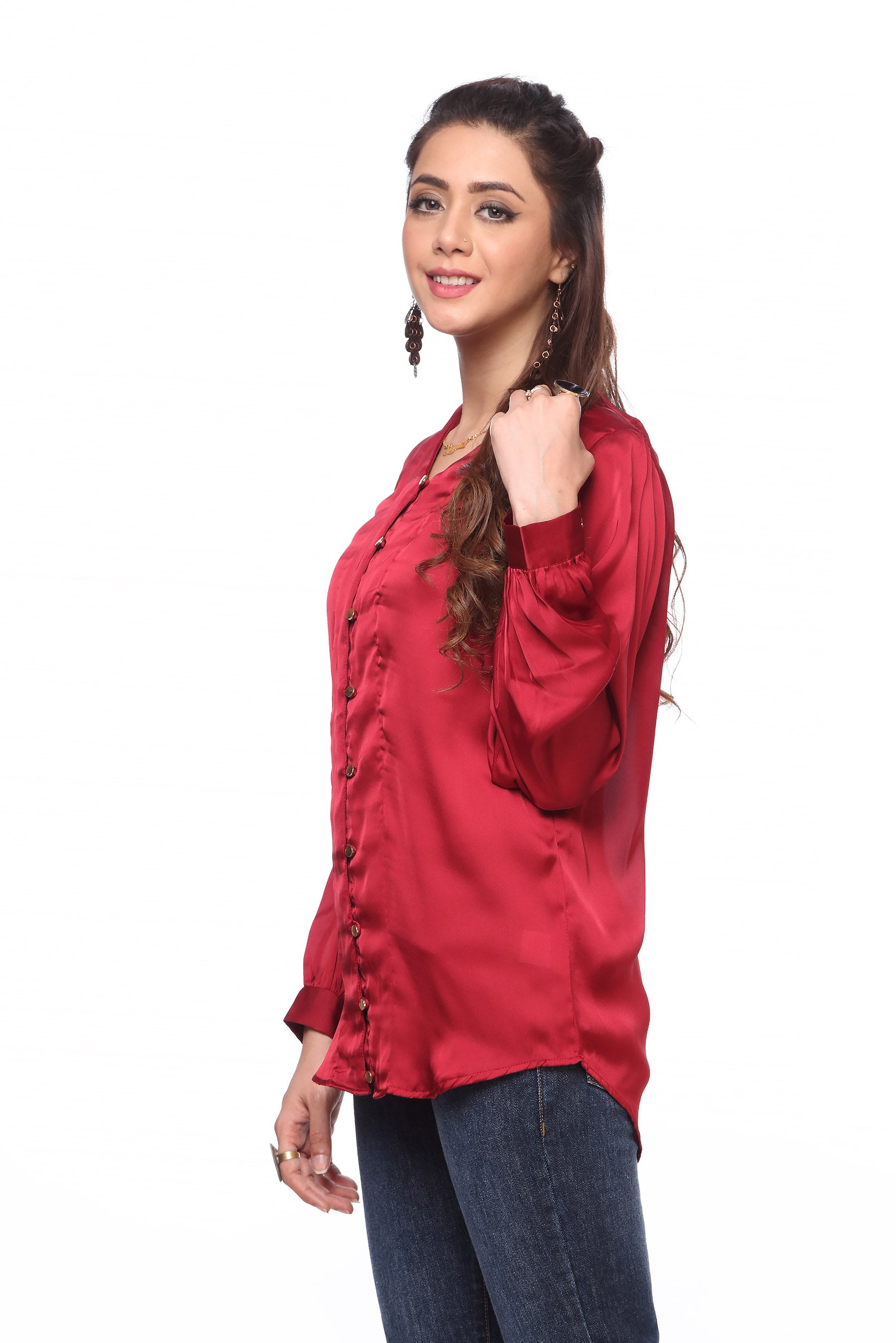 1 Piece Silk Top (CR2459)