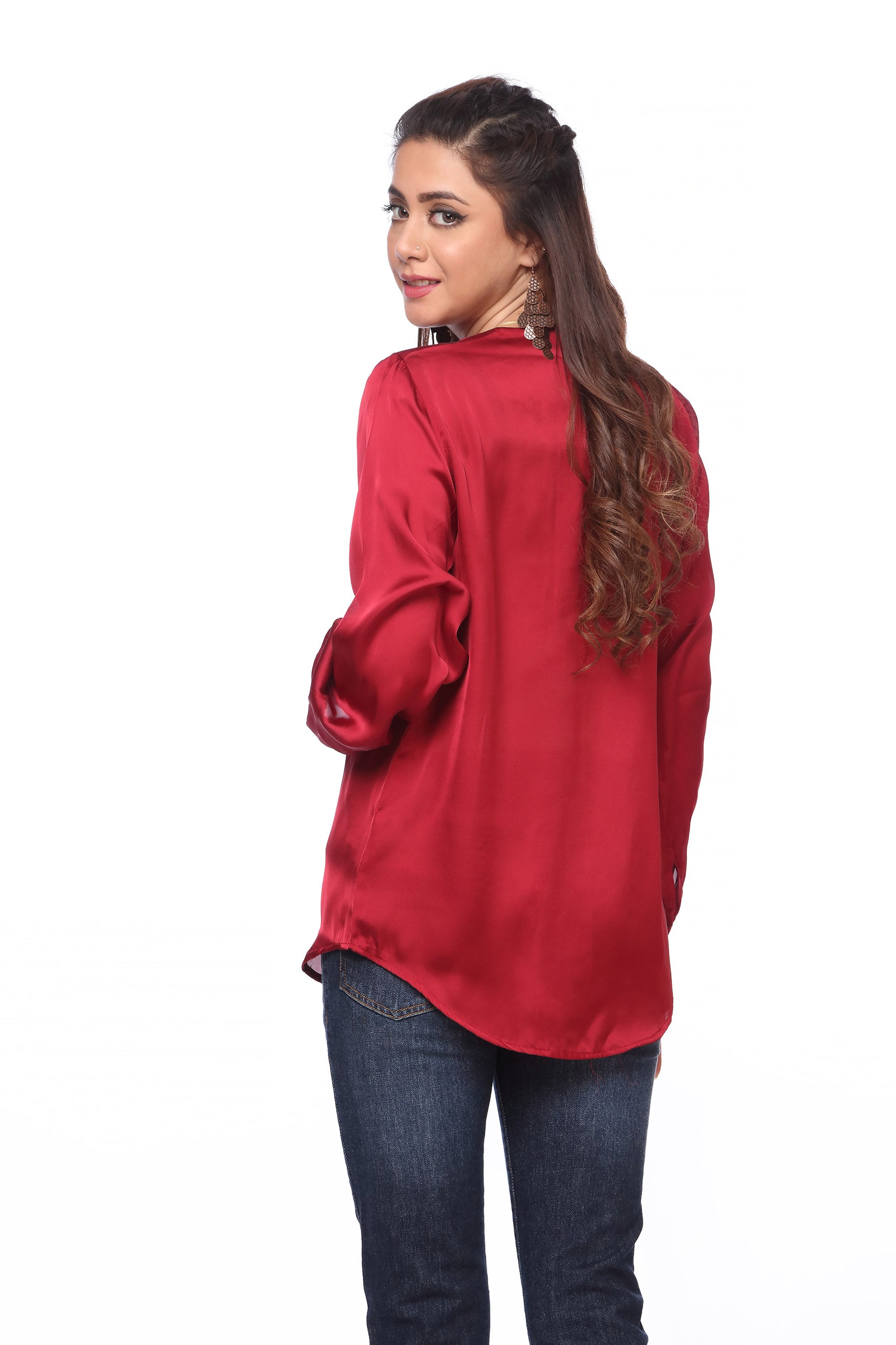 1 Piece Silk Top (CR2459)
