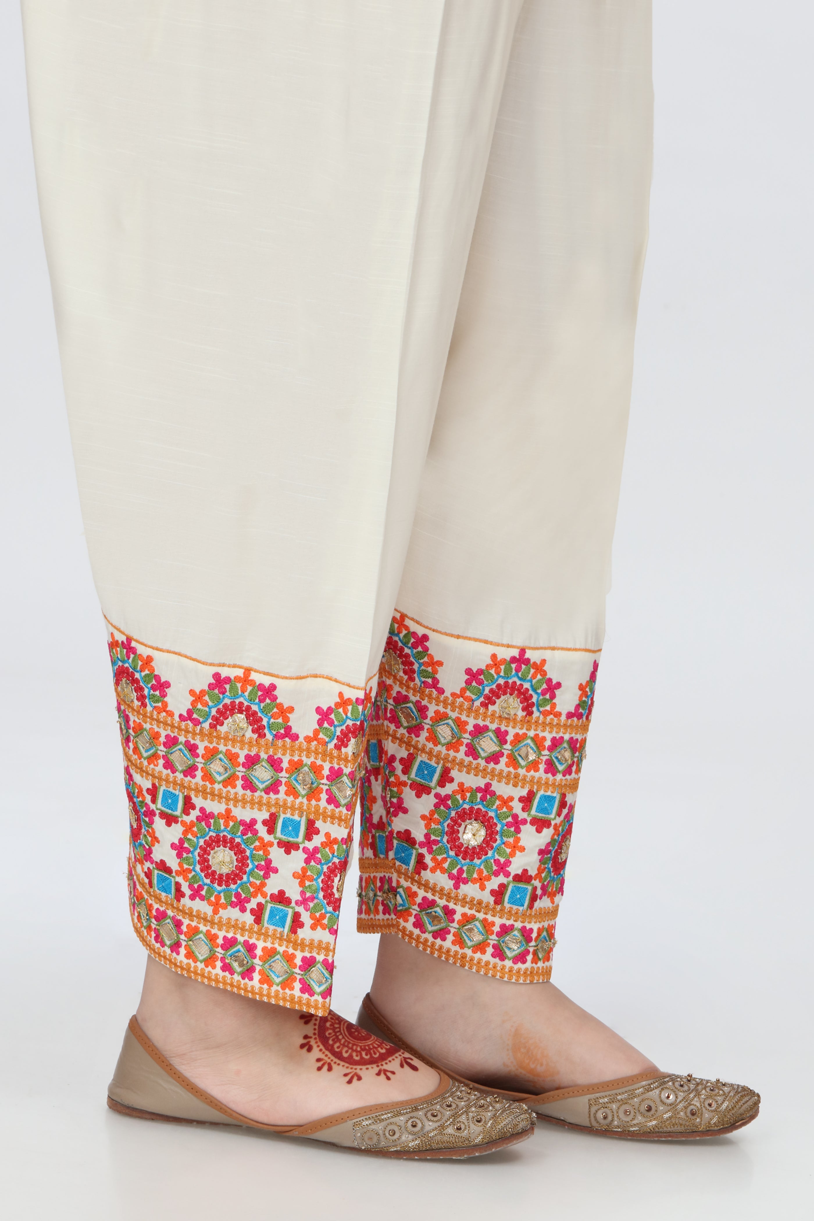 1 Piece Raw Silk Shalwar (FZ0693)