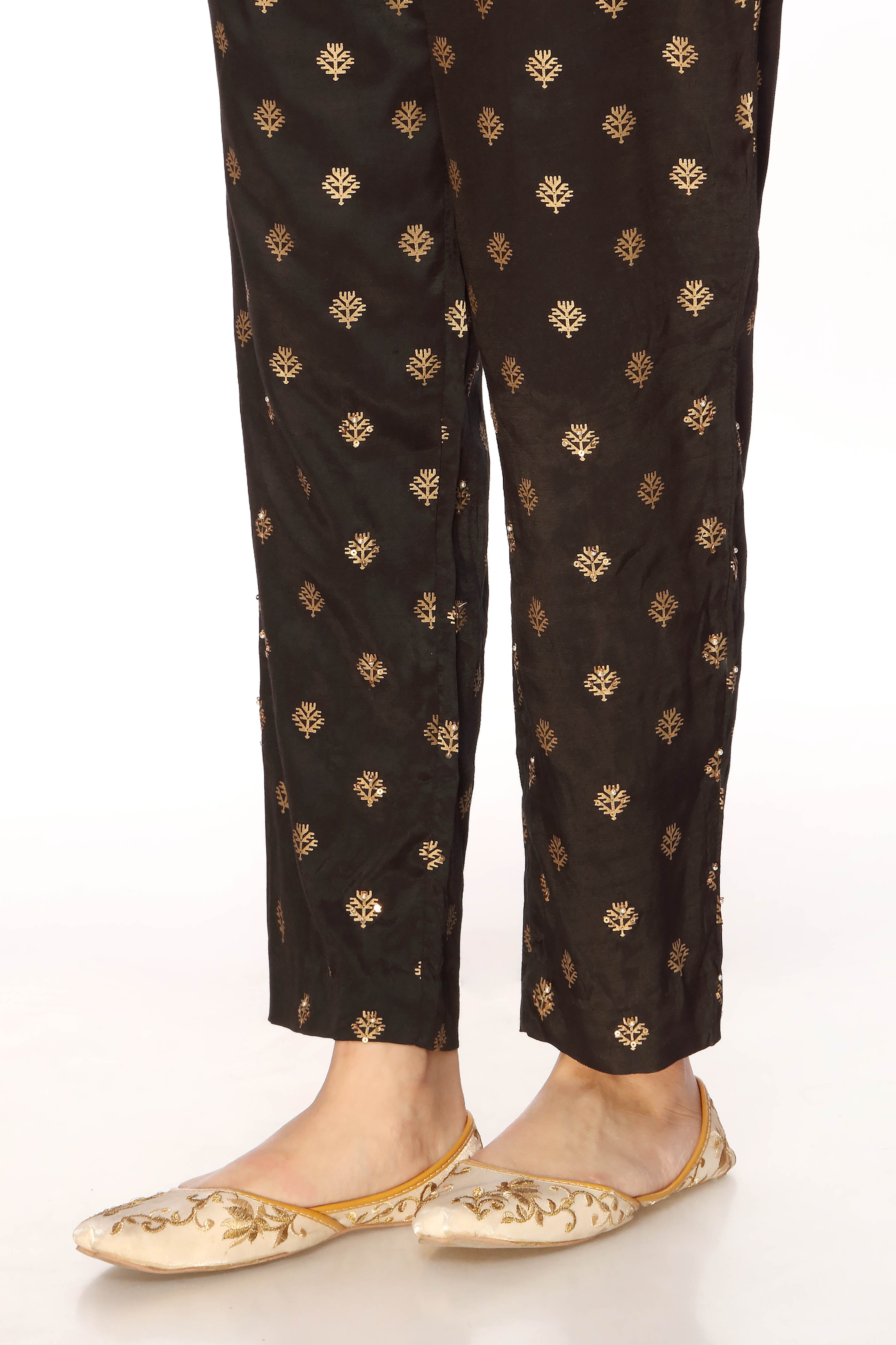 1 Piece Raw Silk Trouser (FZ0520)