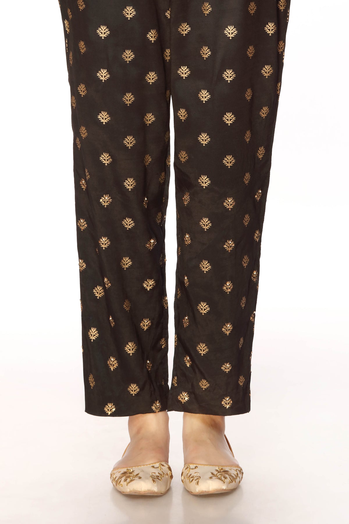 1 Piece Raw Silk Trouser (FZ0520)