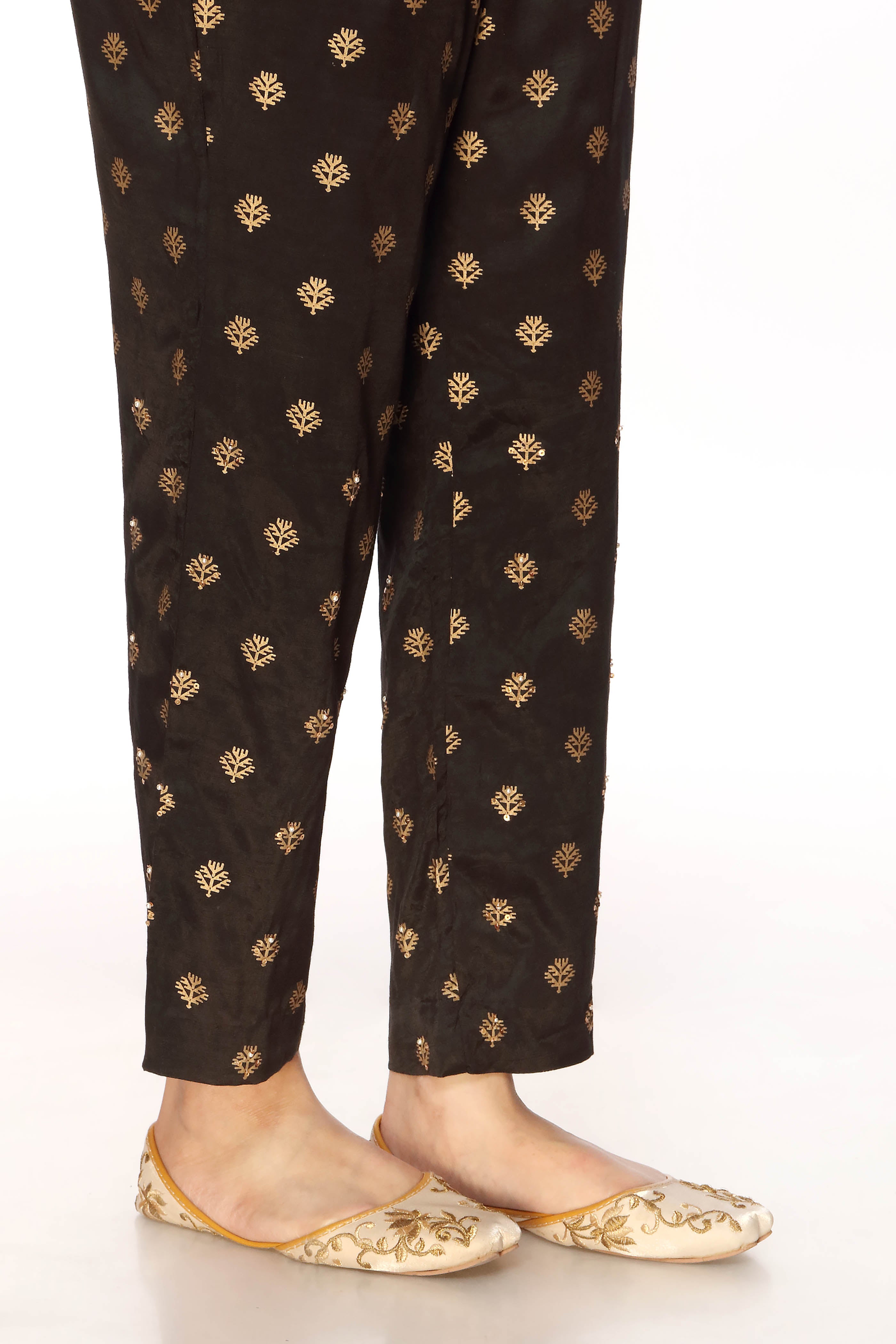 1 Piece Raw Silk Trouser (FZ0520)