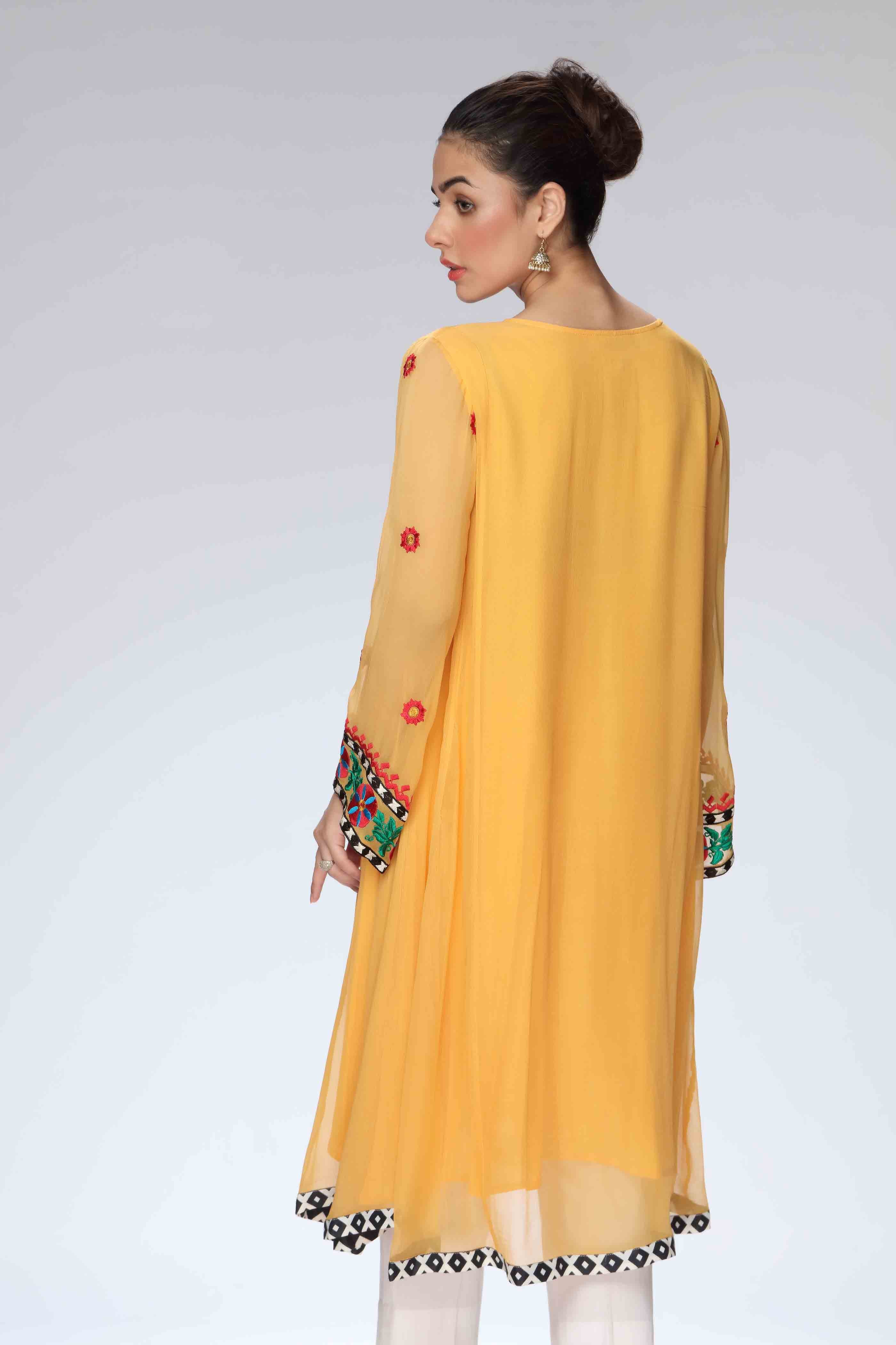 1 Piece Pak Chiffon Frock (FR0725)