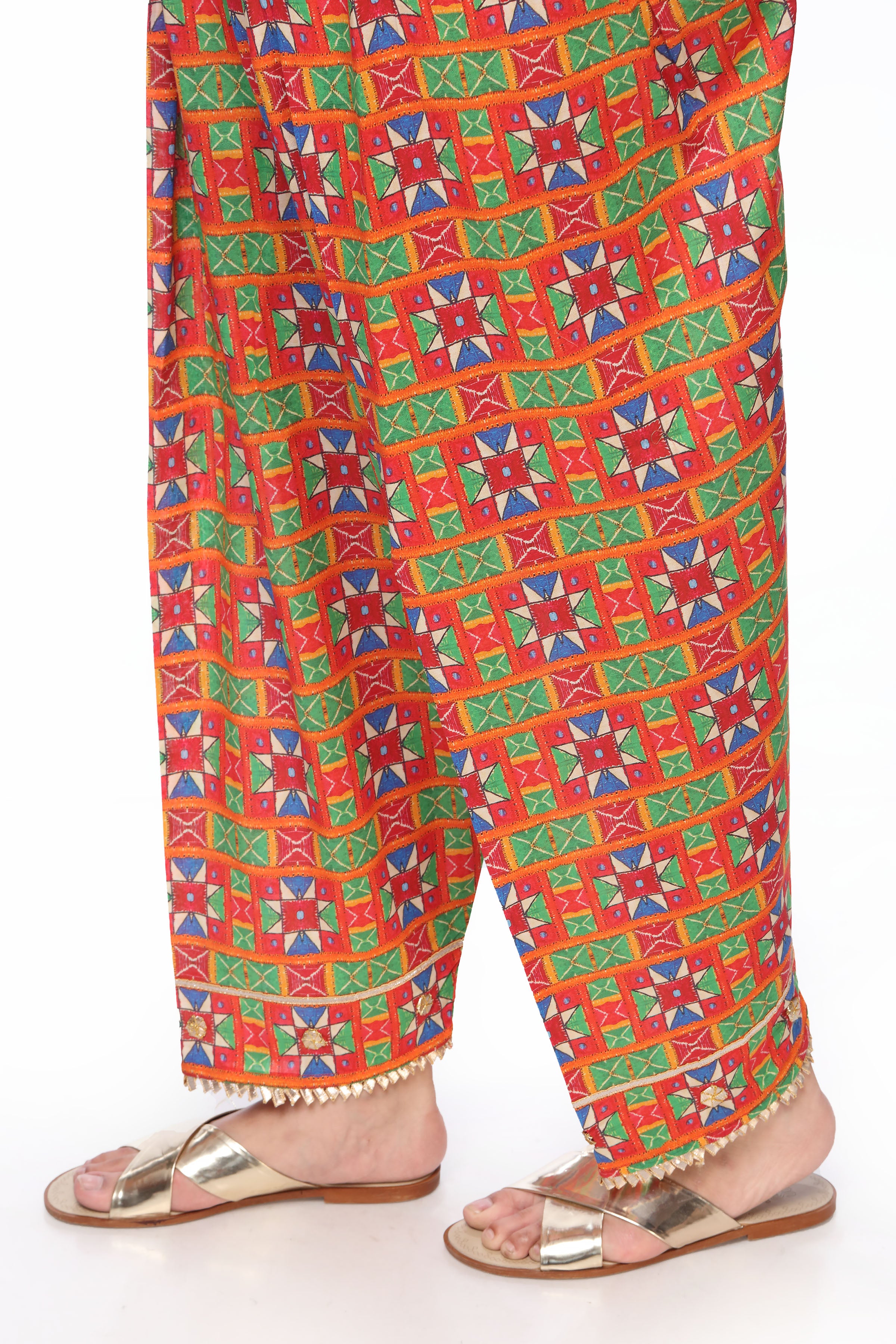 1 Piece Cambric Shalwar (CZ2337)