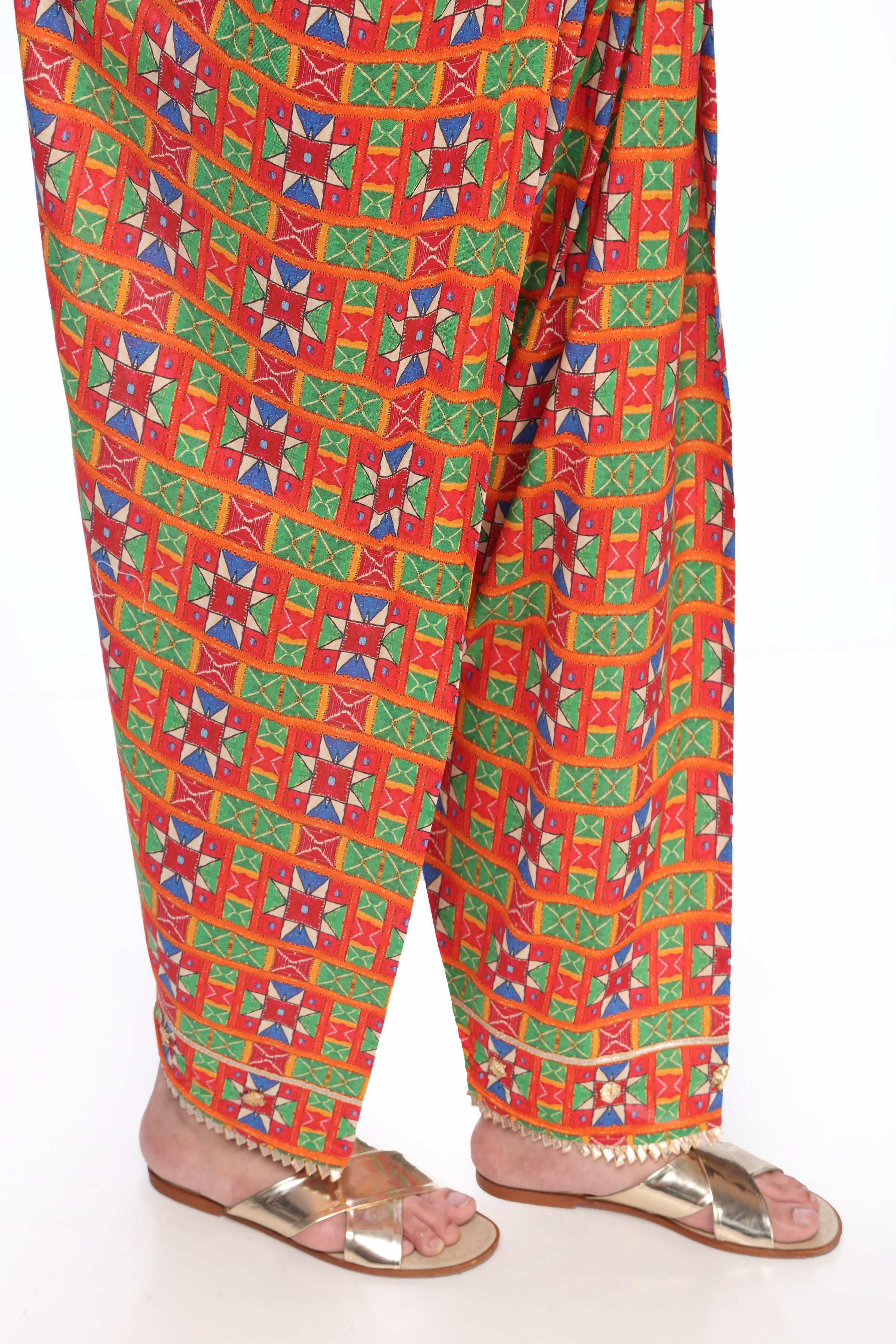 1 Piece Cambric Shalwar (CZ2337)