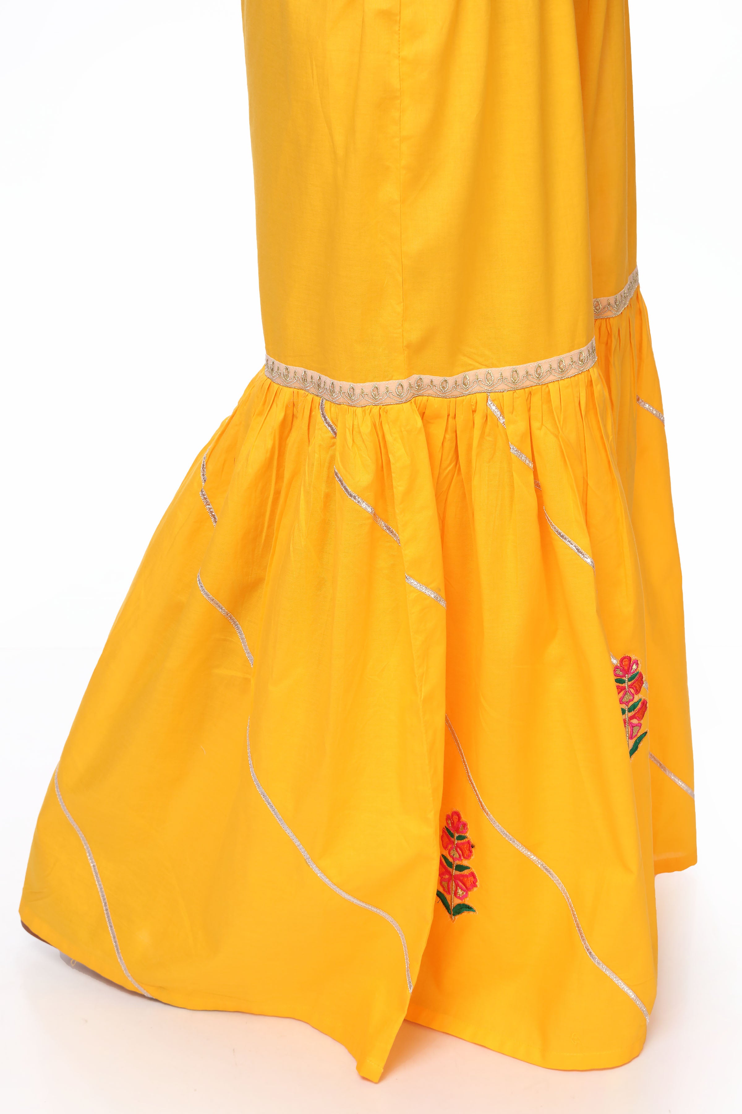 1 Piece Cambric Gharara (CZ2335)