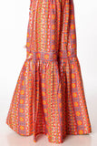 1 Piece Printed Cambric Gharara (CZ2545)
